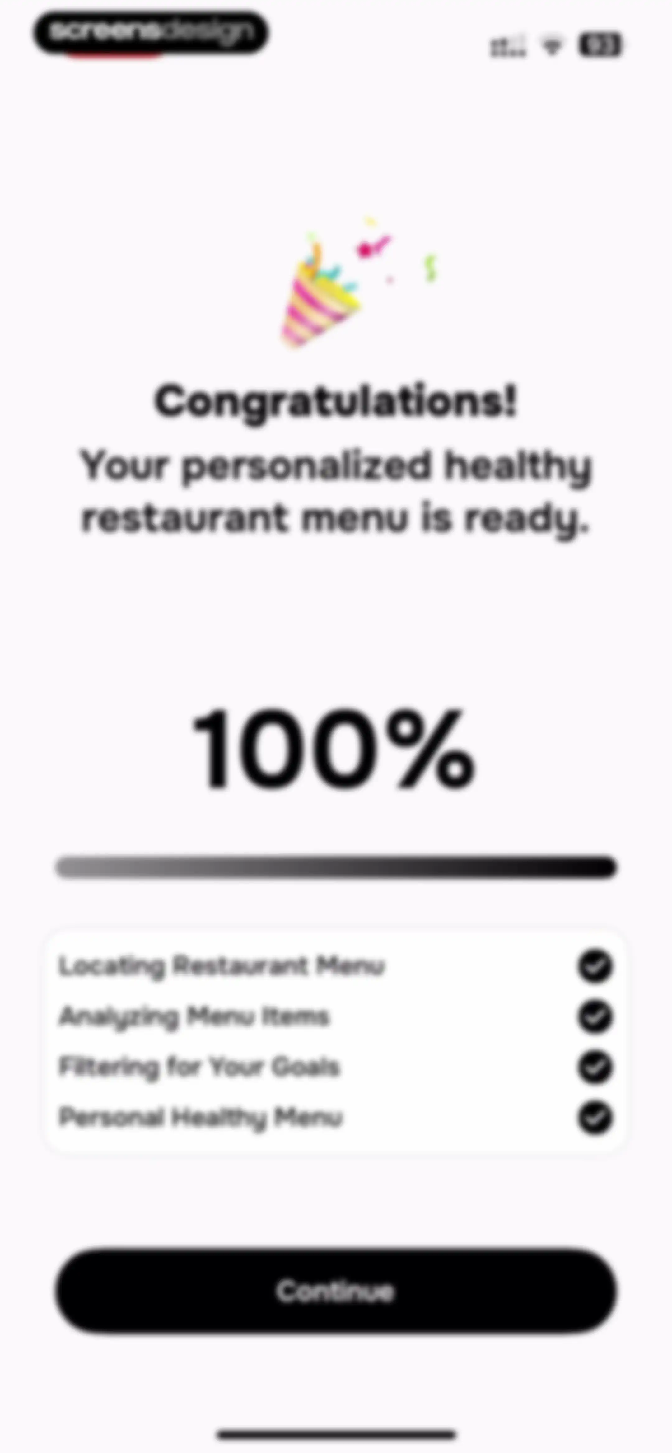 MenuFit - Healthy Eating Out screen 53