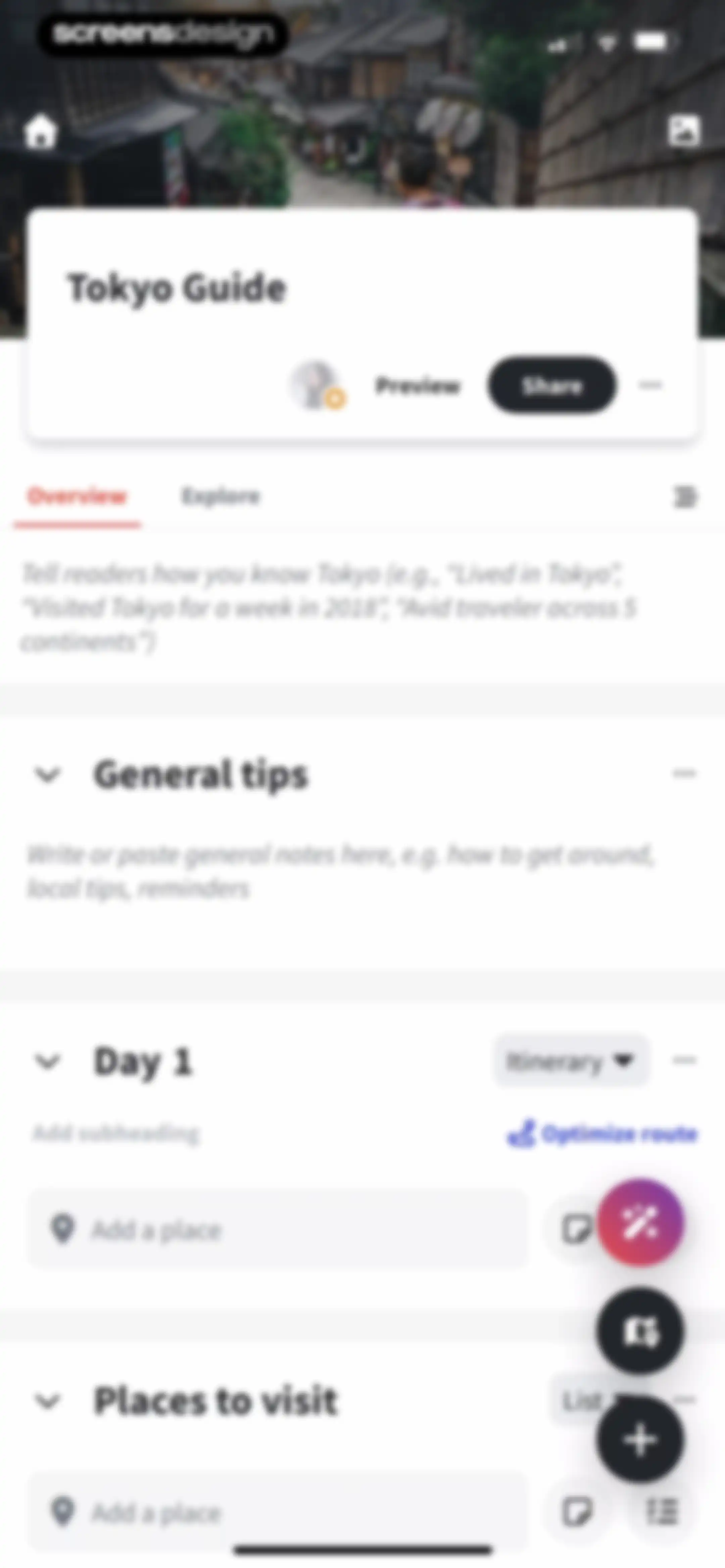 Wanderlog - Travel Planner screen 198