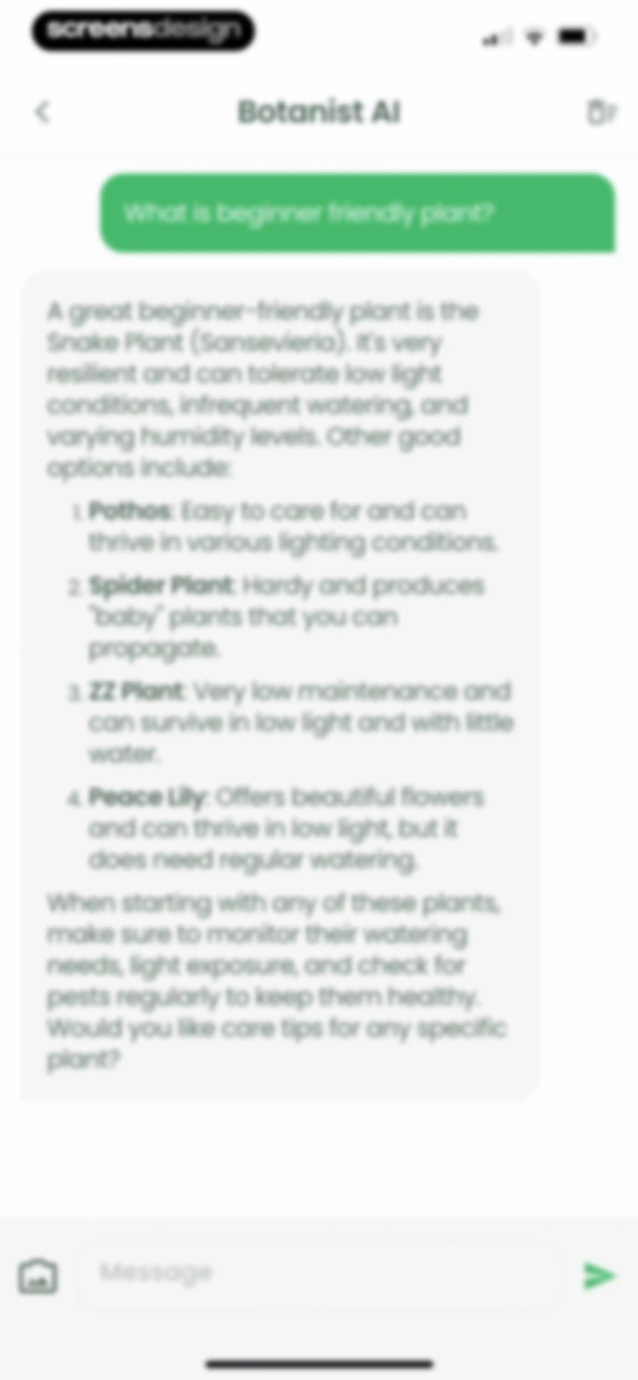 Plant Identifier: Plantiary screen 77