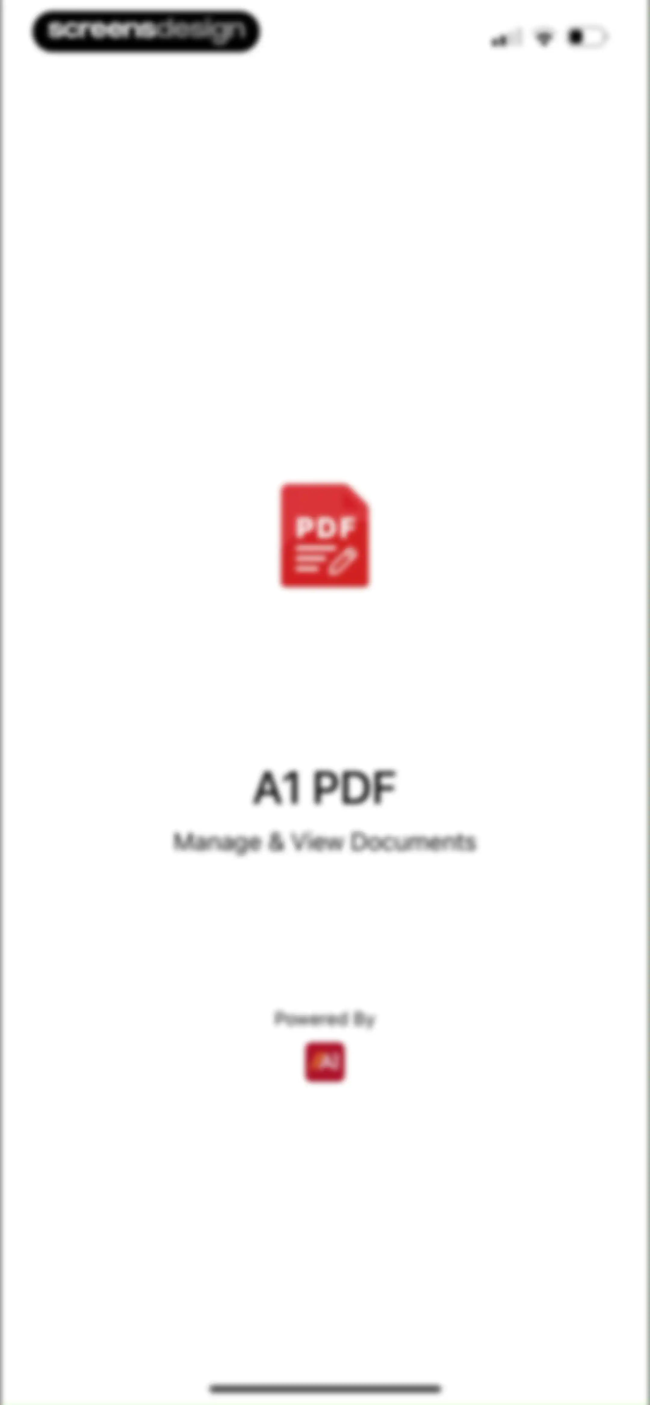 PDF Editor: Read, Scan & Sign screen 1