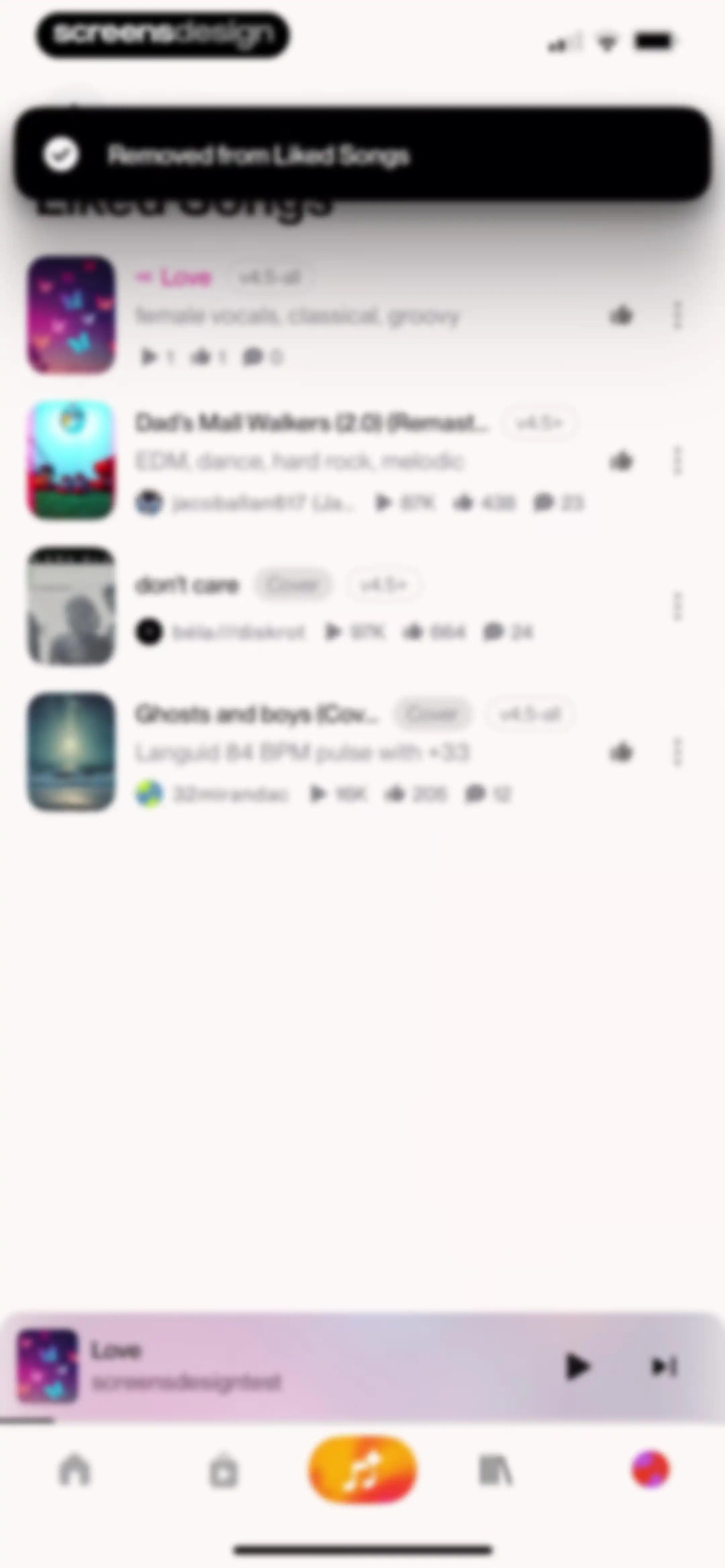Suno - AI Songs, Music, Lyrics screen 89