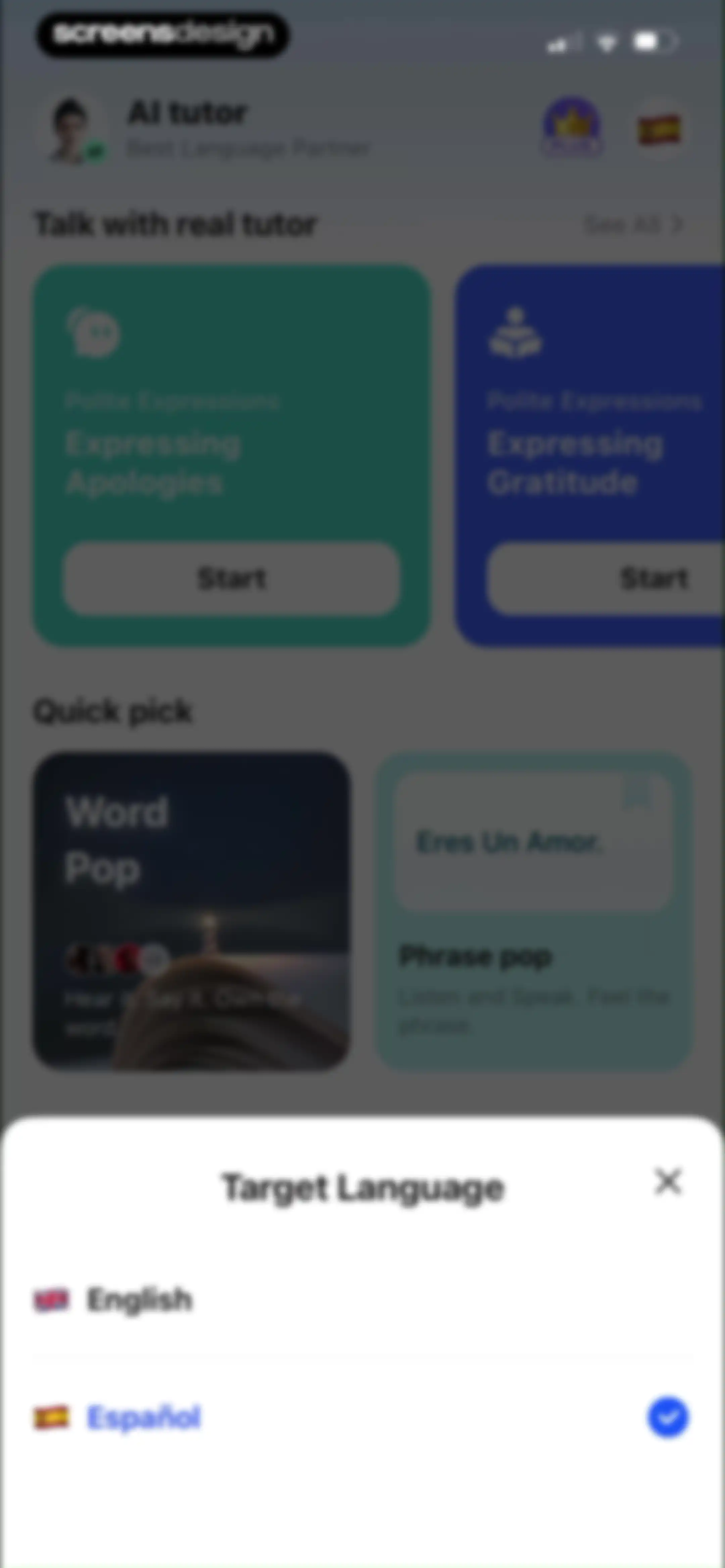 LangLearn: AI English Tutor screen 57