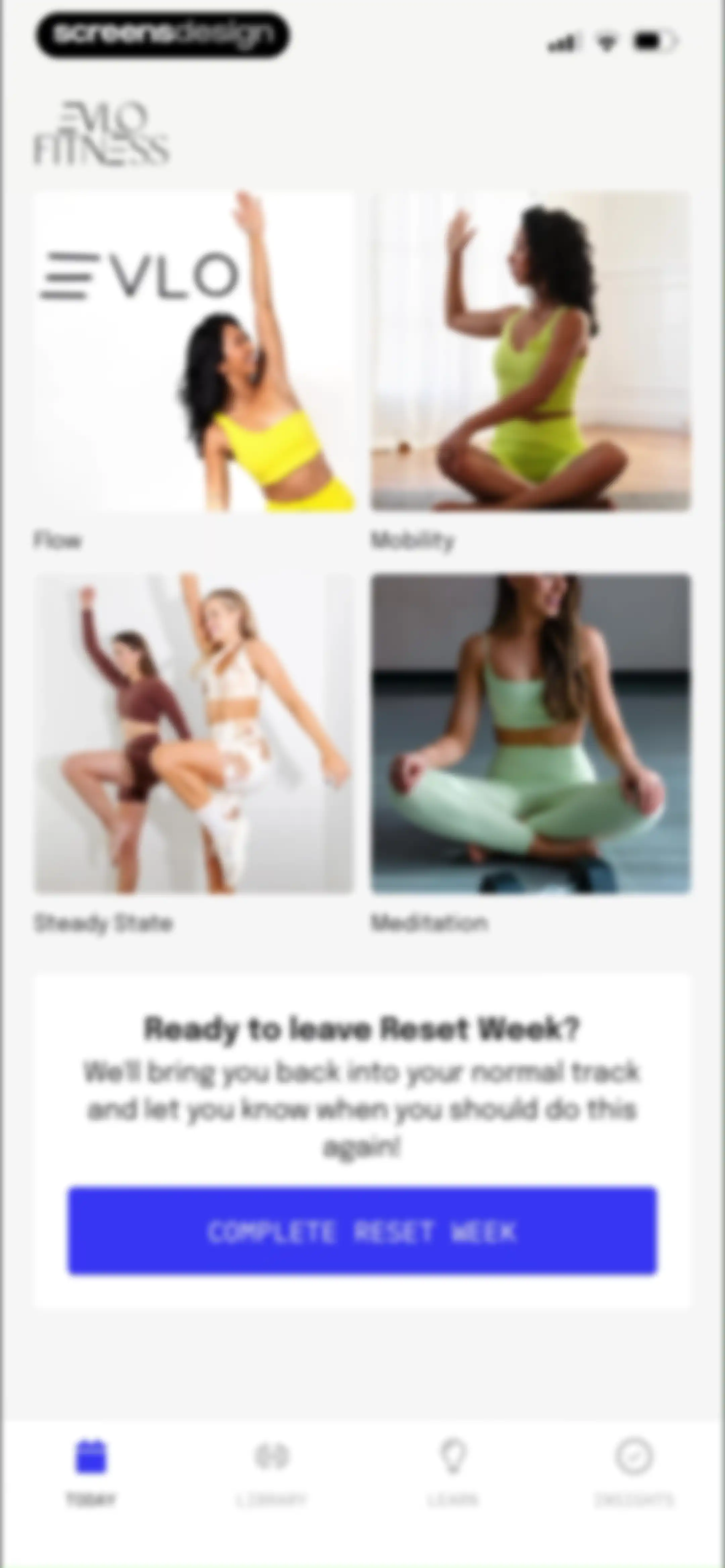 Evlo Fitness screen 43