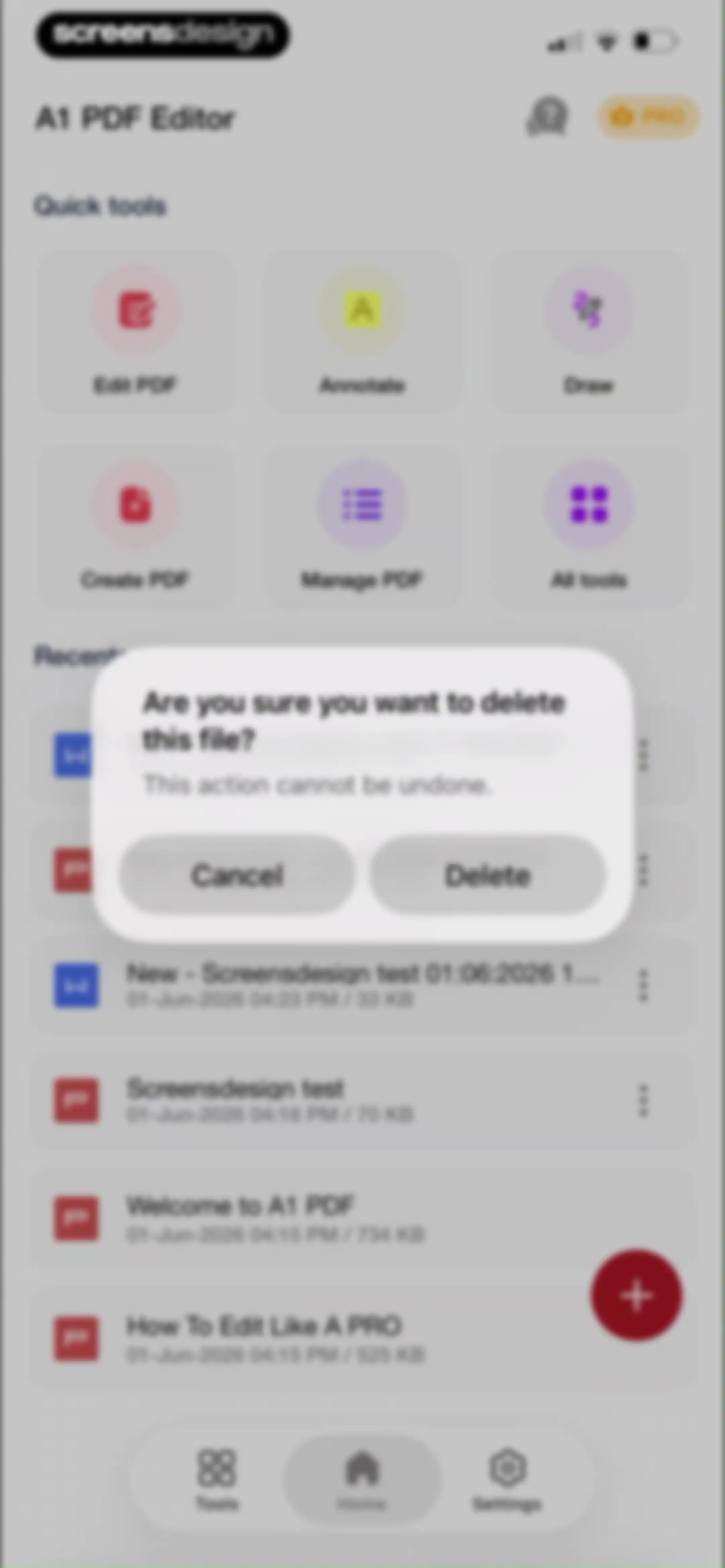 PDF Editor: Read, Scan & Sign screen 129