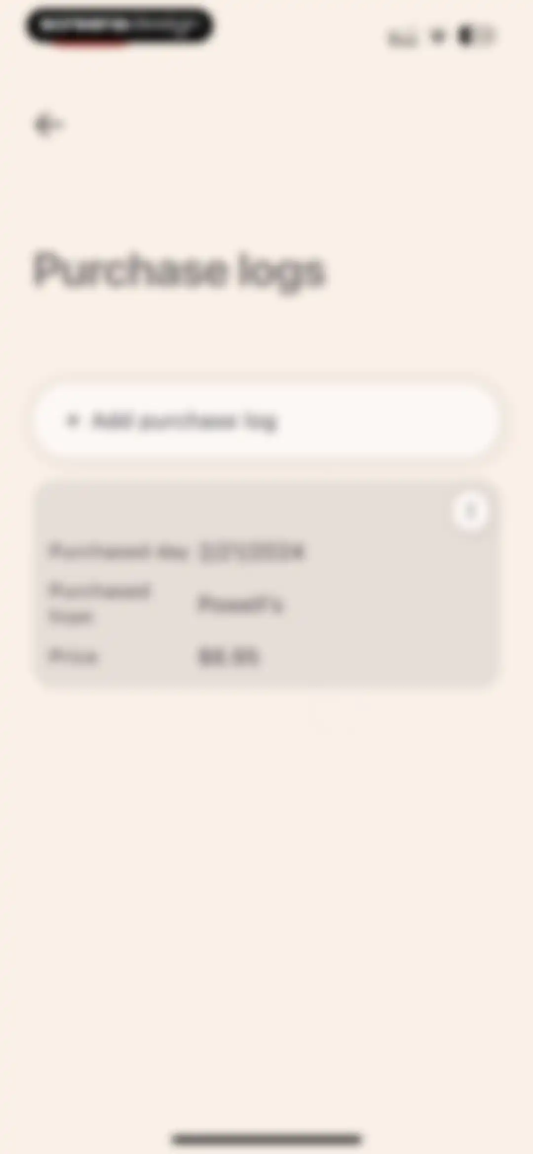 Bookmory - reading tracker screen 100