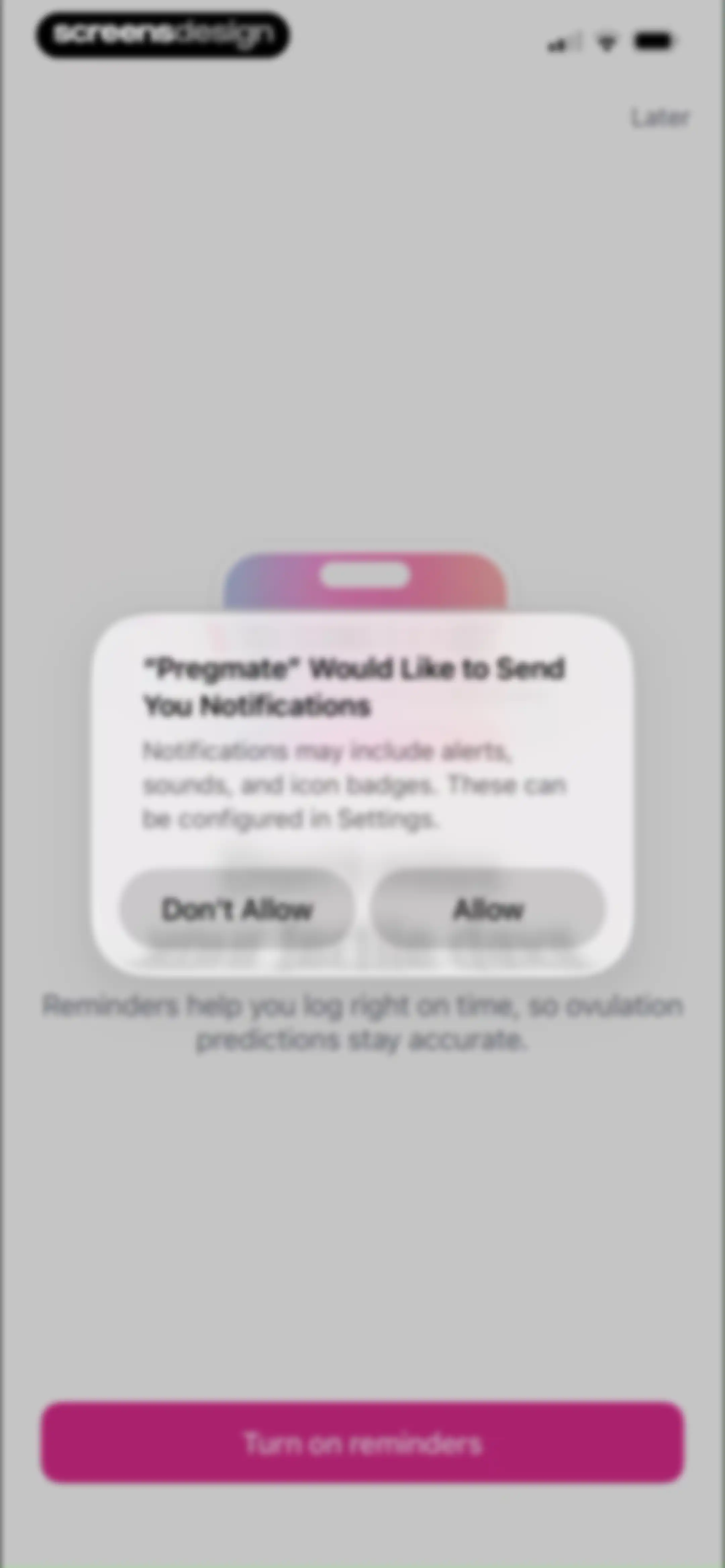Pregmate Ovulation Tracker screen 31