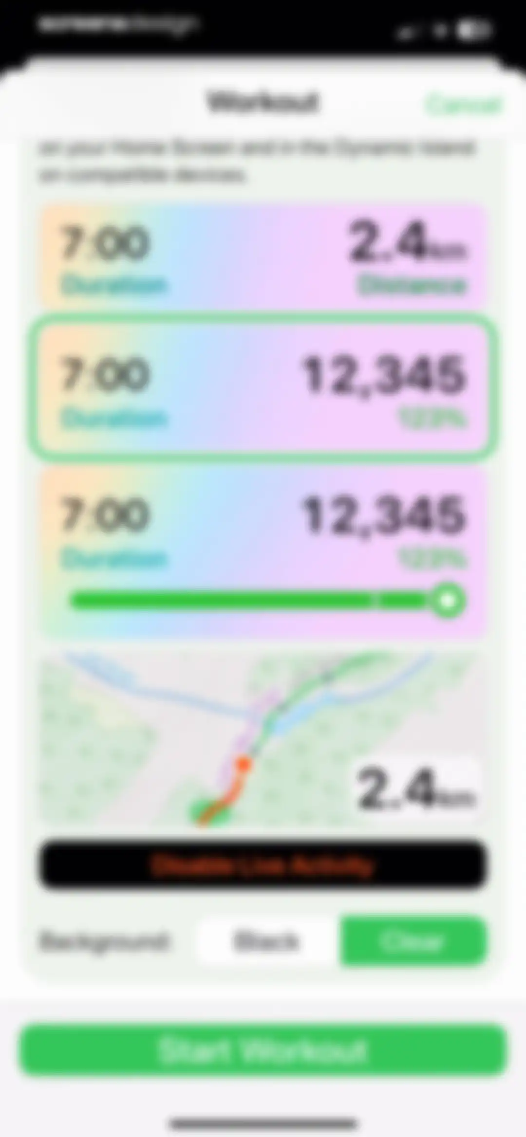 Pedometer++ screen 37
