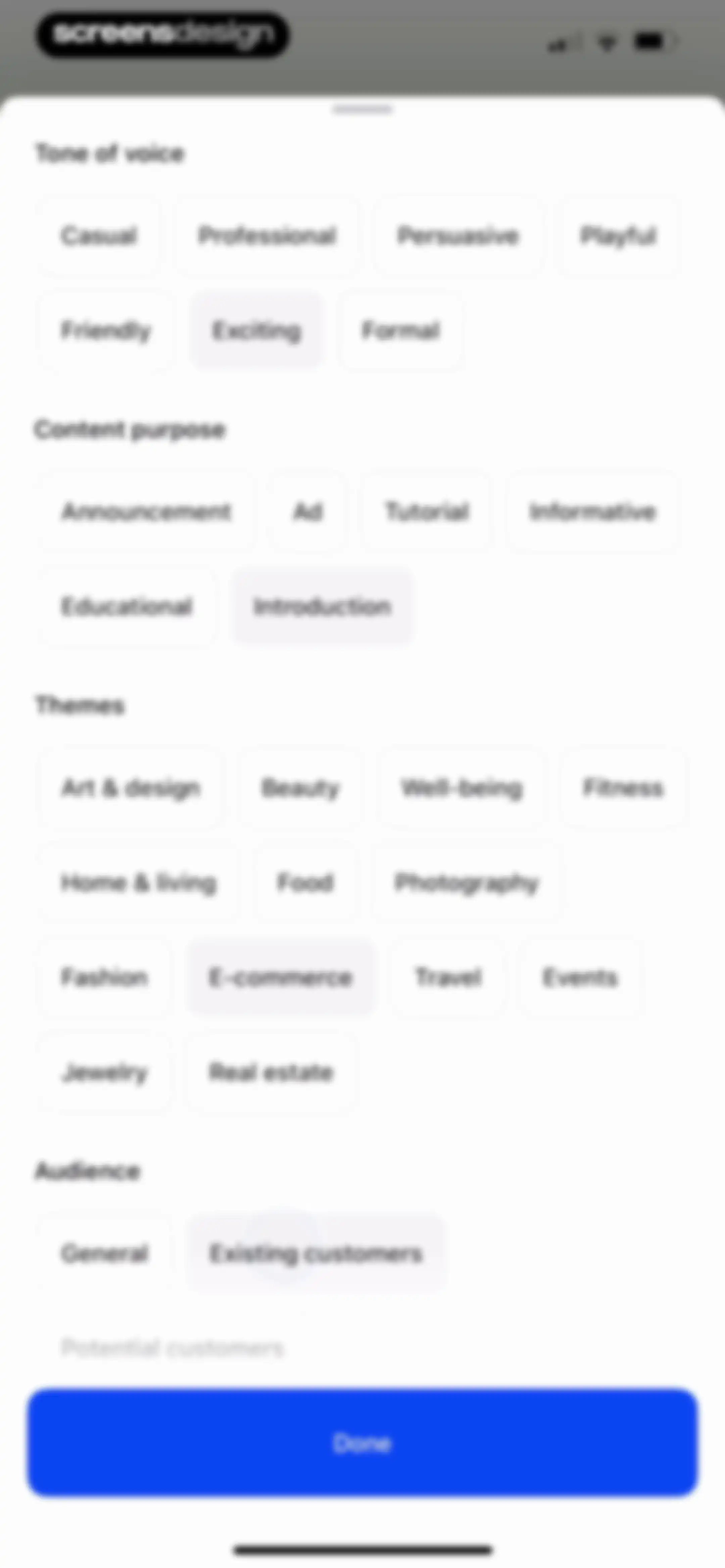 Temply: AI Video & Reels Maker screen 40