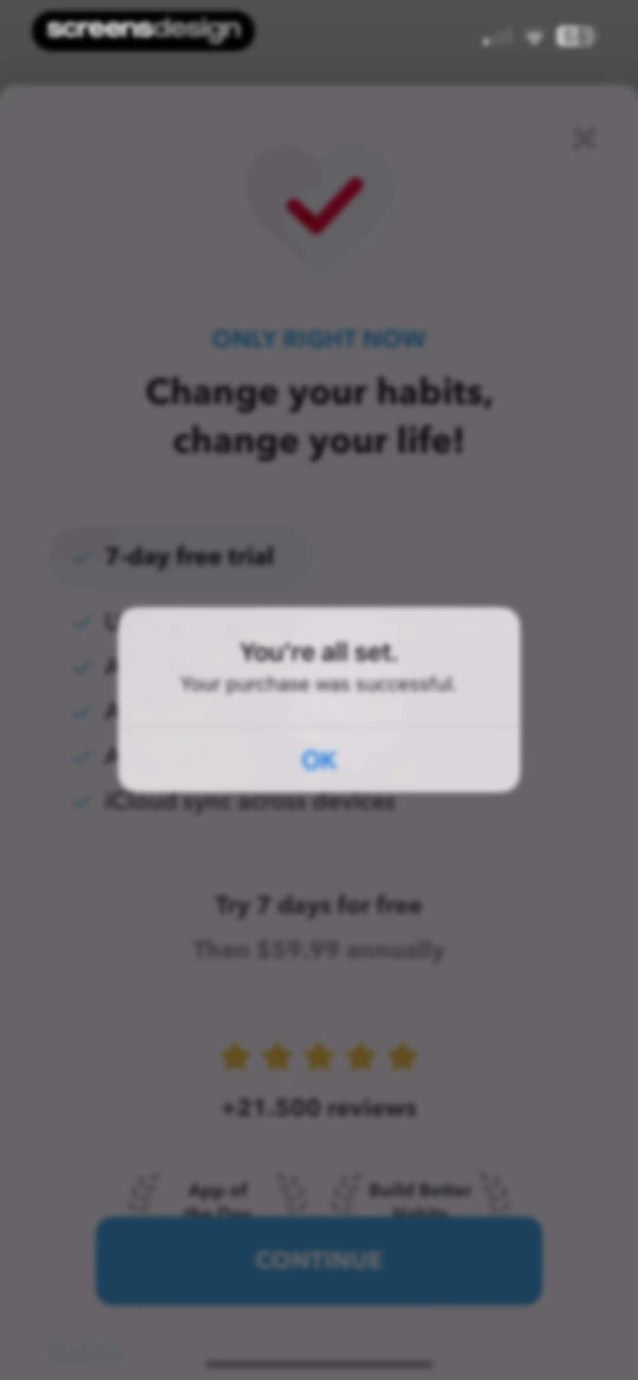 HabitMinder • Habit Tracker screen 24