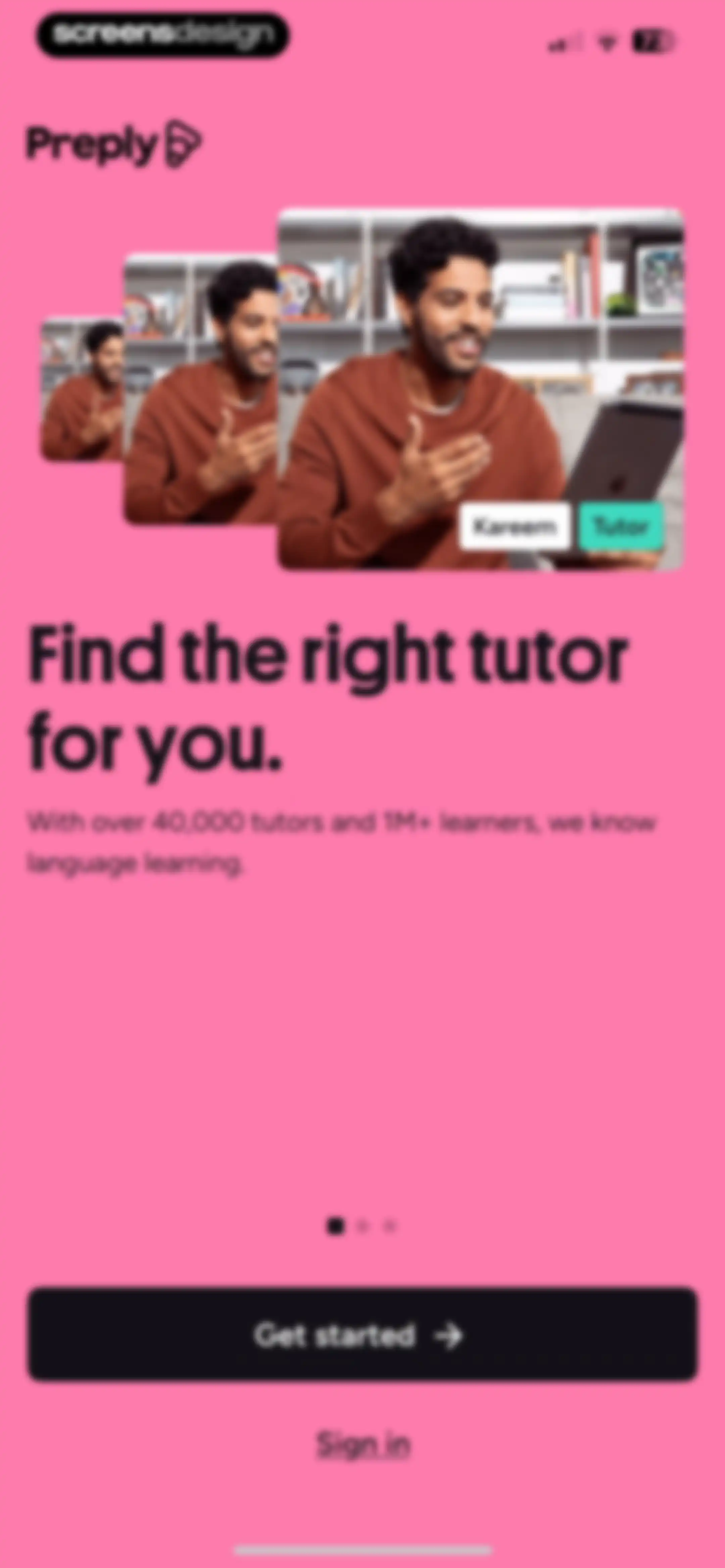 Preply - Language Learning App screen 2