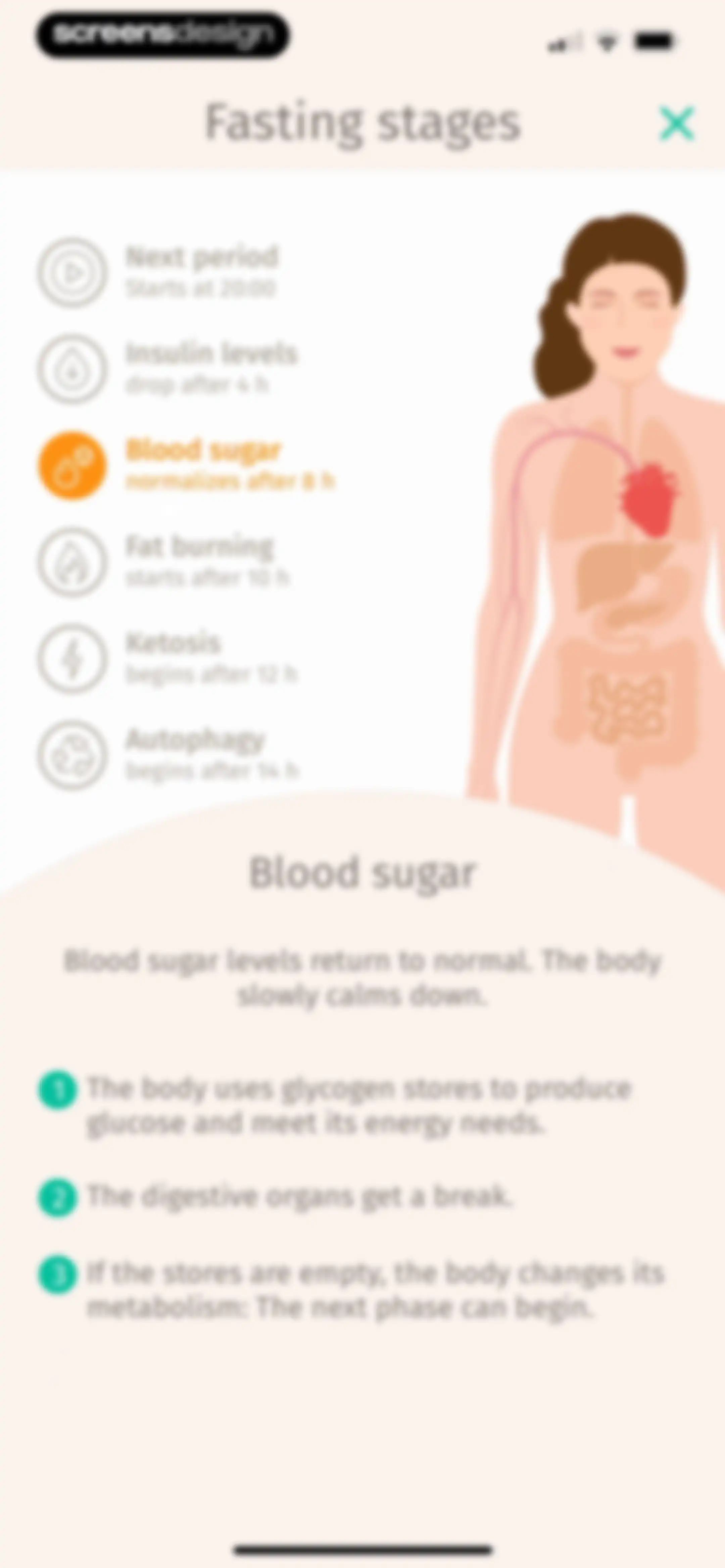 BodyFast: Intermittent Fasting screen 85