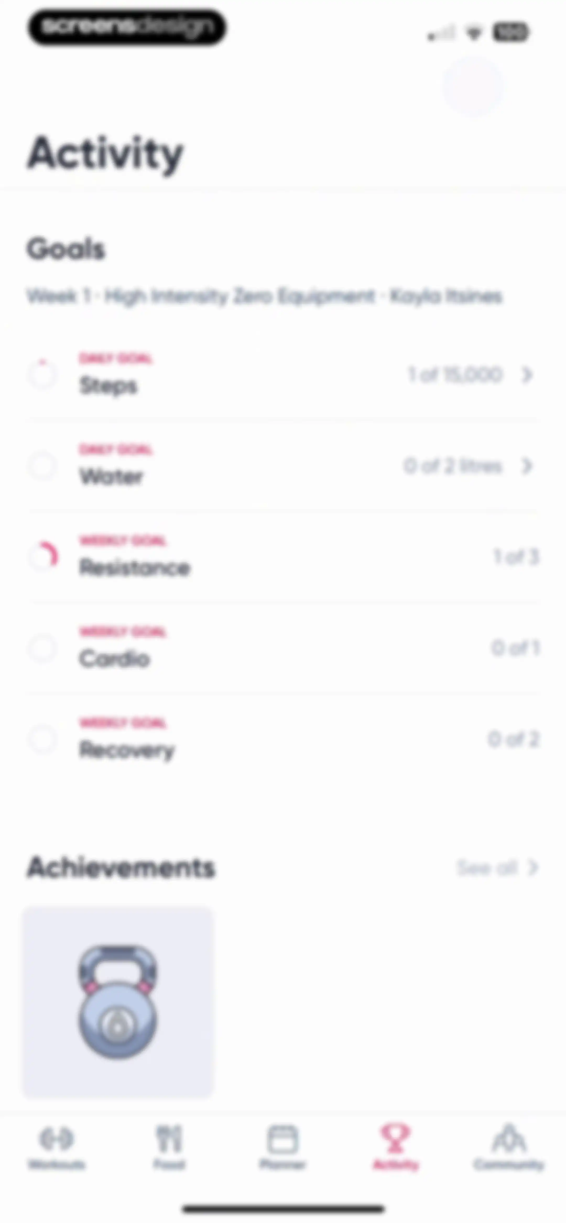 Sweat: Fitness App For Women screen 109