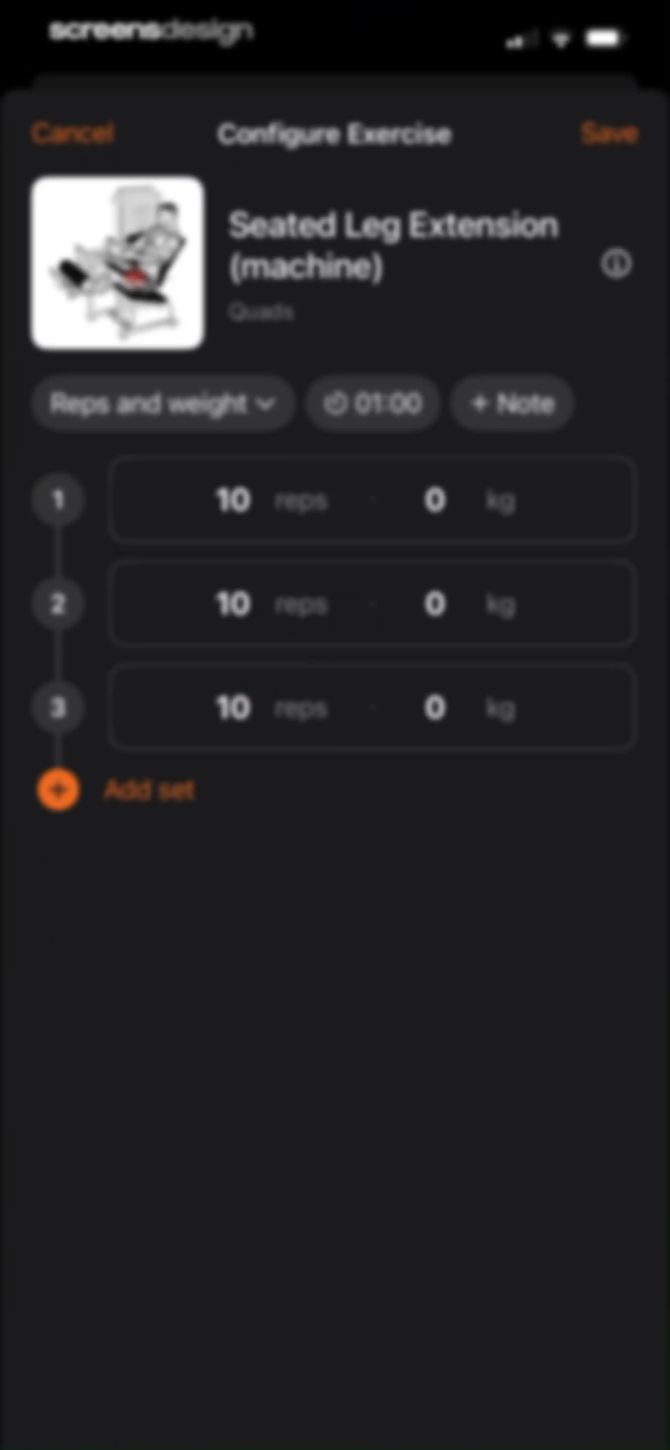 Gym WP - Workout Planner & Log screen 103