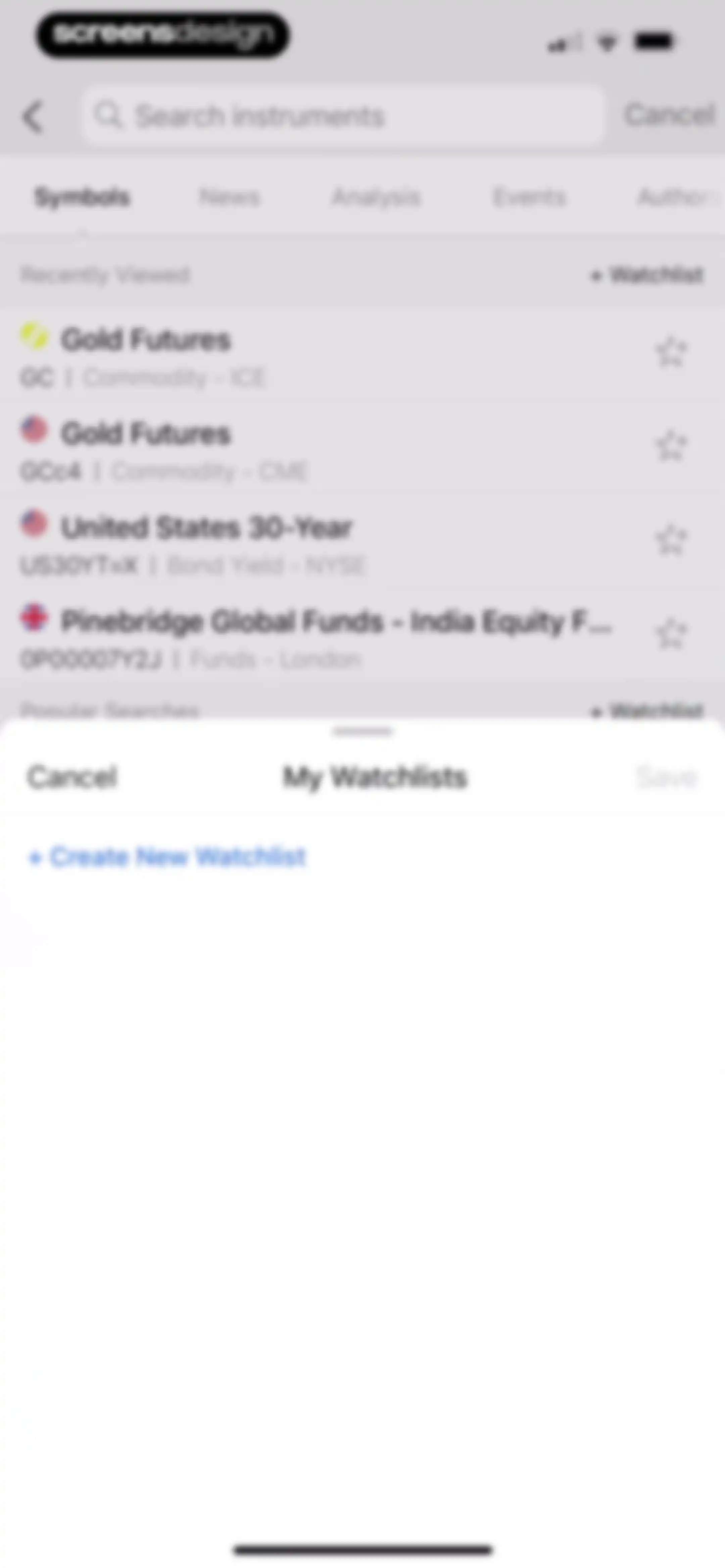 Investing.com: Stock Market screen 57