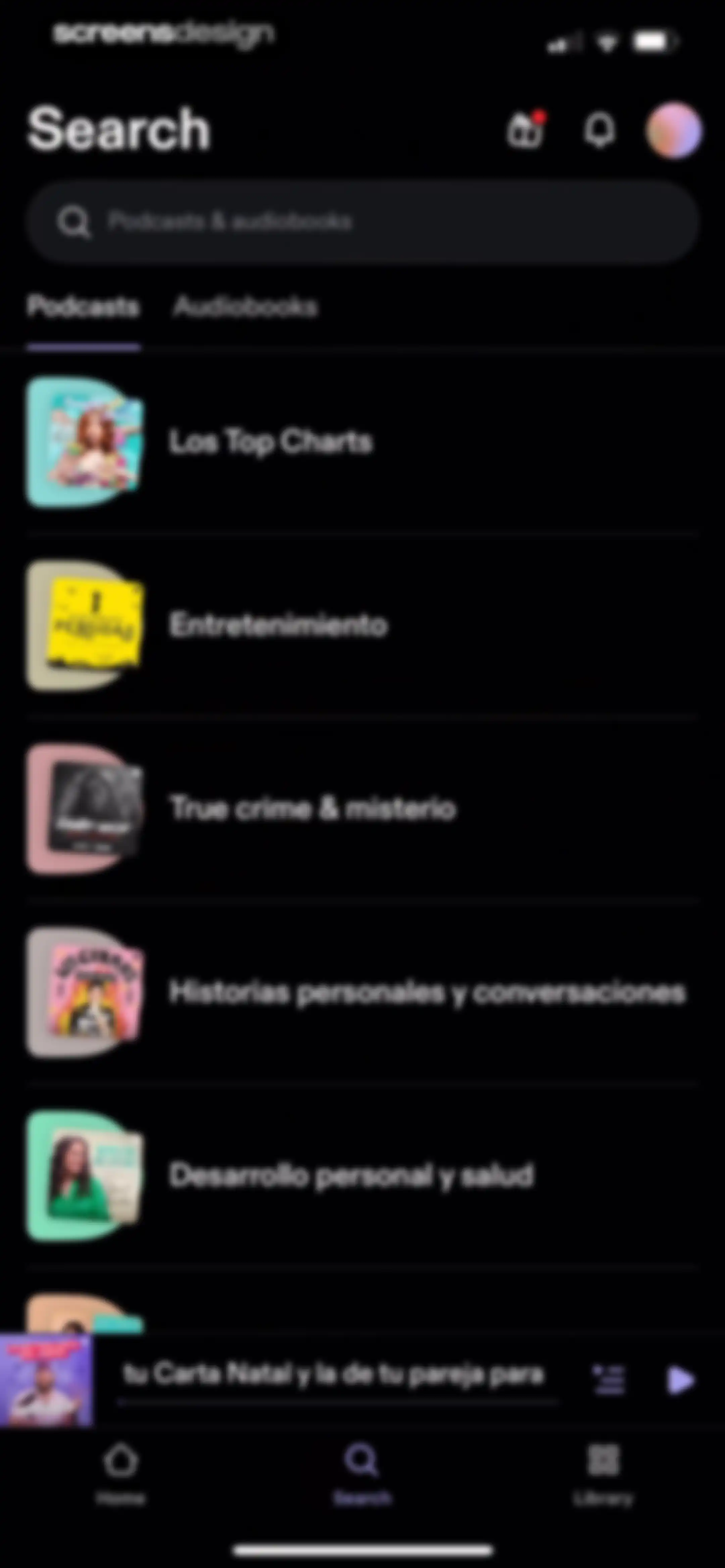 Podimo: Podcasts & audiobooks screen 76