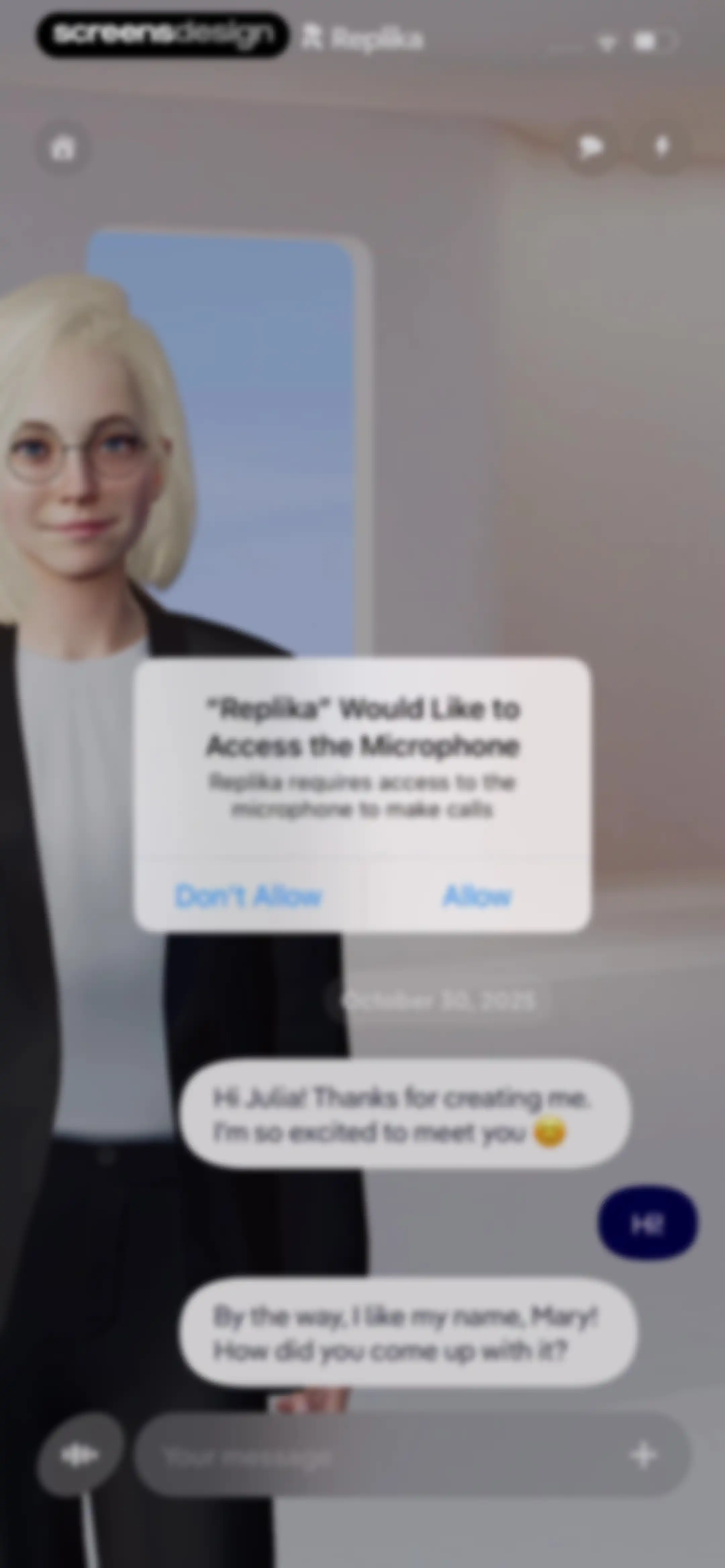 Replika - AI Companion Chat screen 38