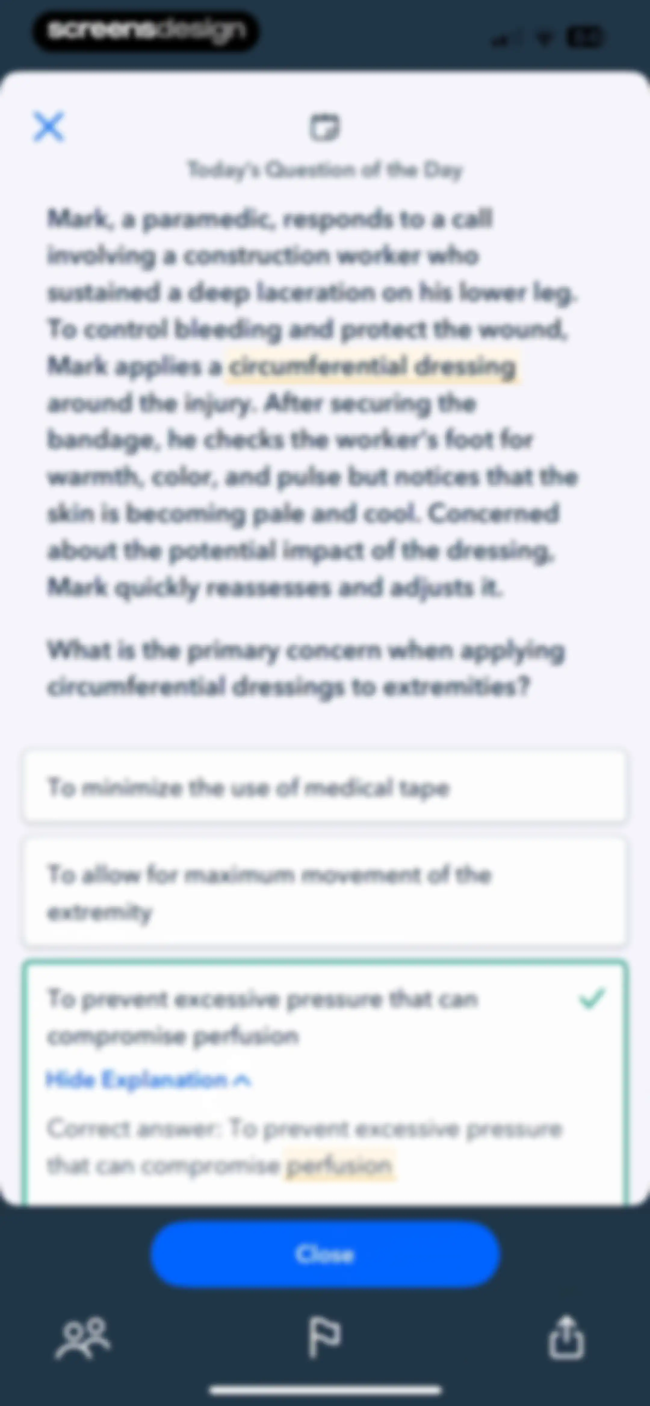 Pocket Prep EMS 2026 screen 22