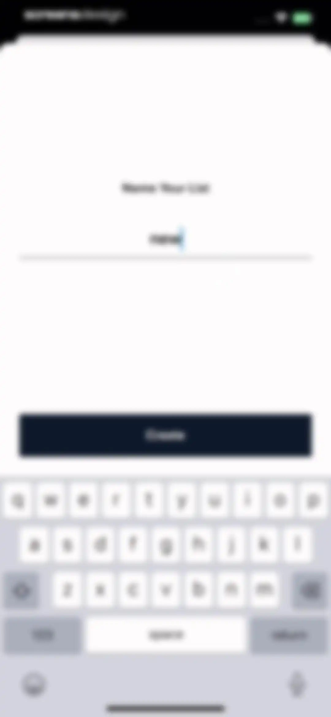 Rent the Runway (RTR) screen 90