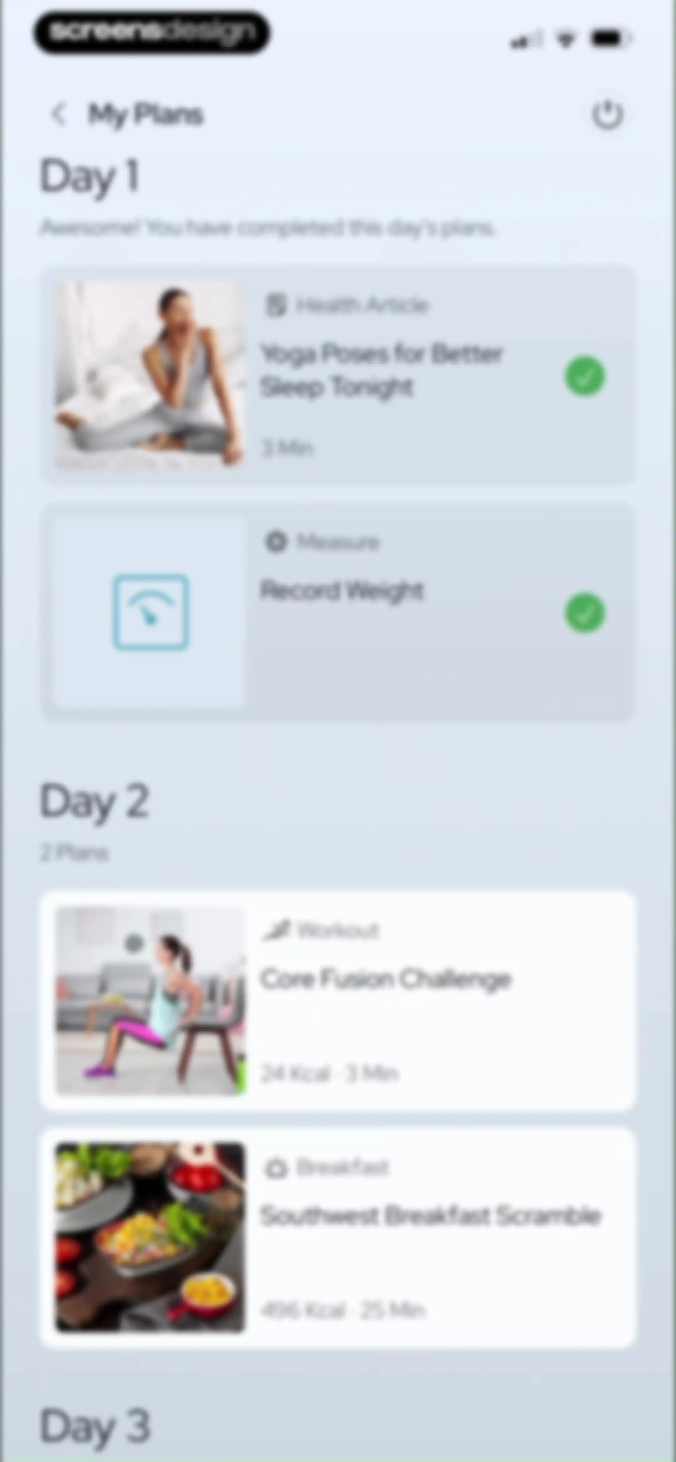 Health Planner & Tracker screen 60