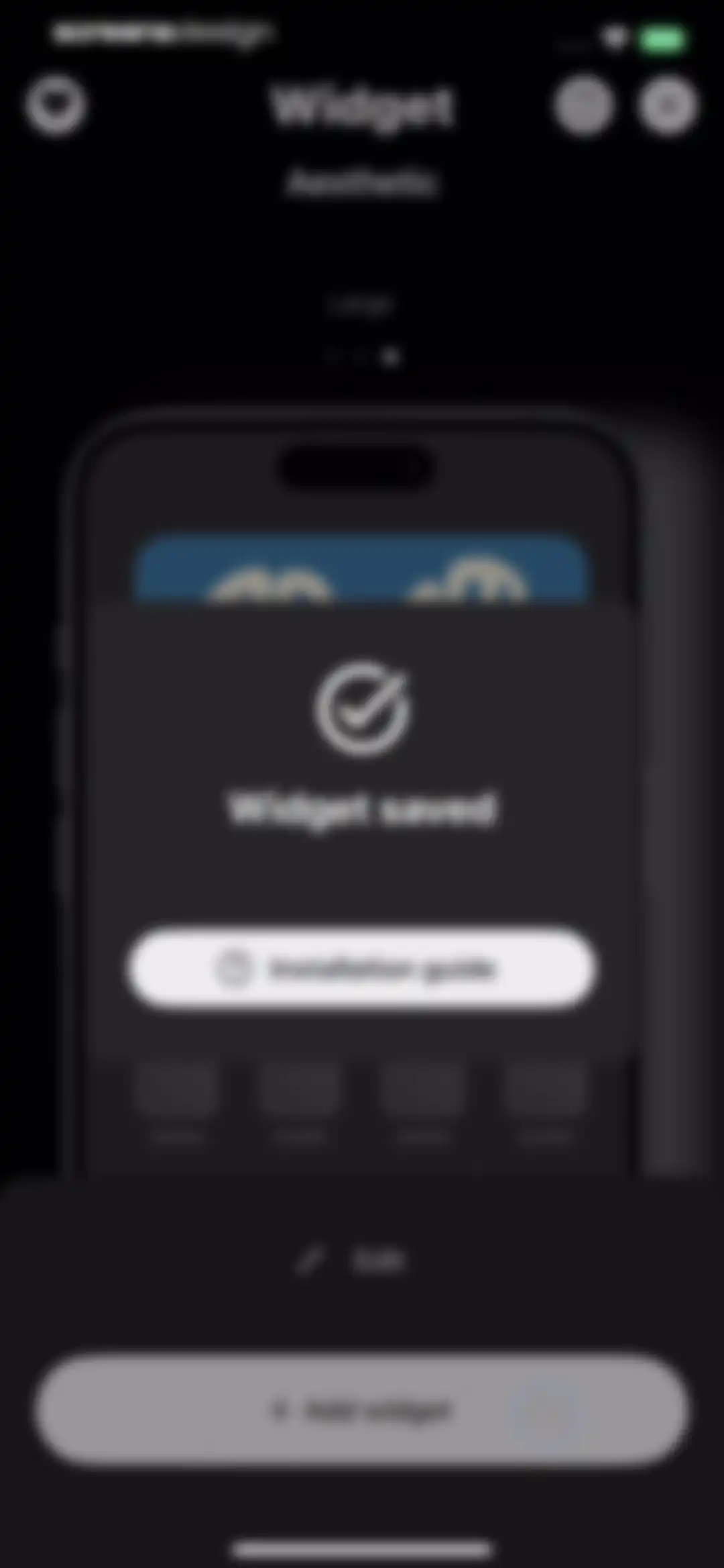 Aesthetic: App icons & Widgets screen 52