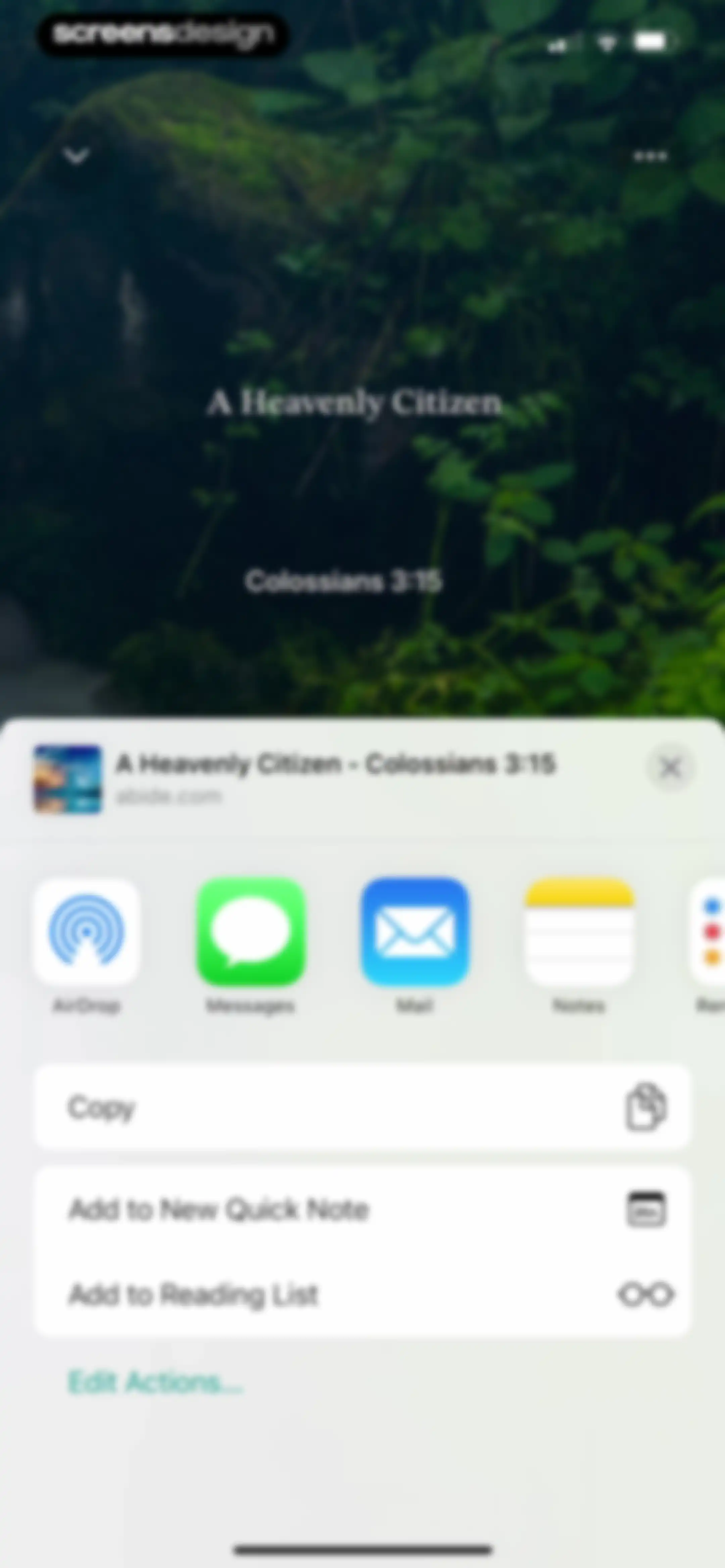 Abide: Bible Prayer Meditation screen 31