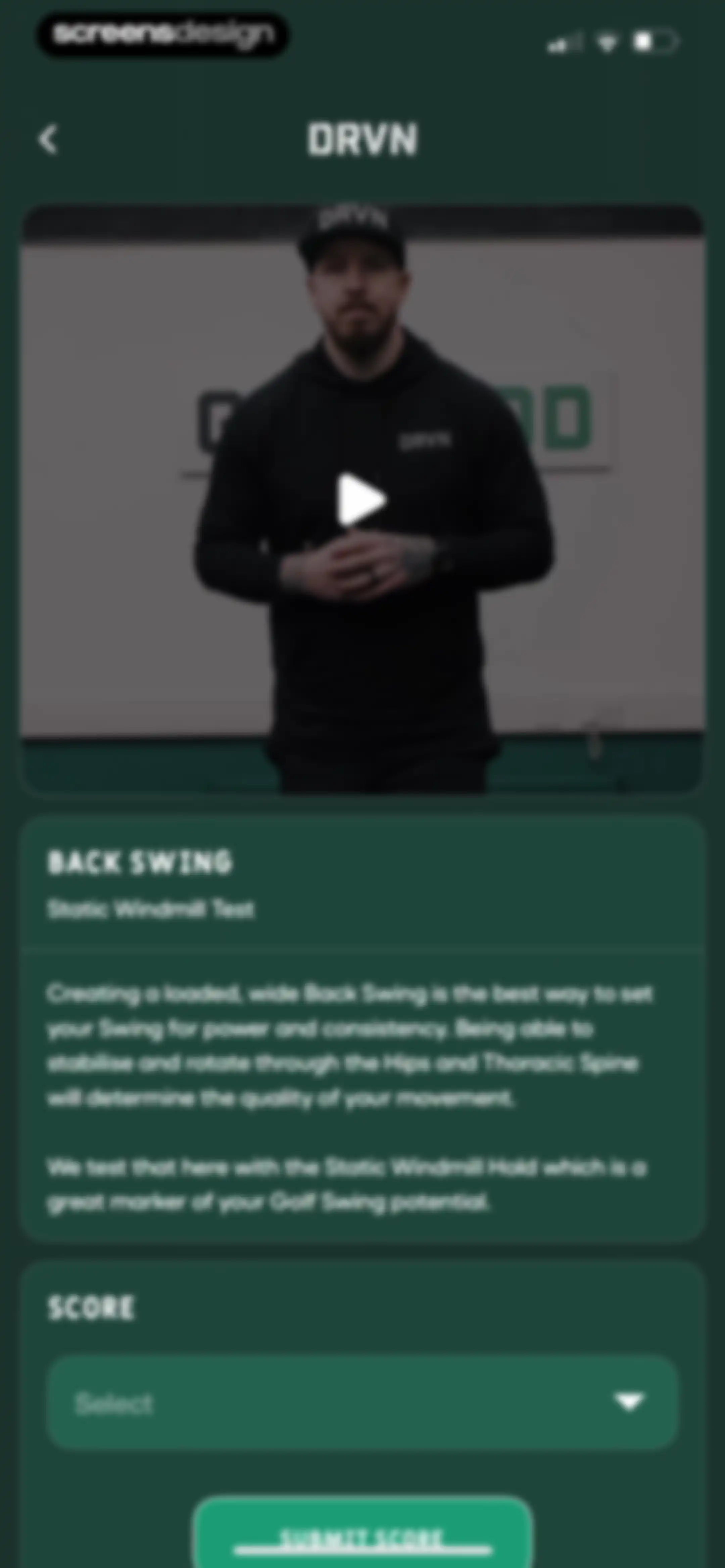 DRVN - Golf & Gym Workouts screen 68