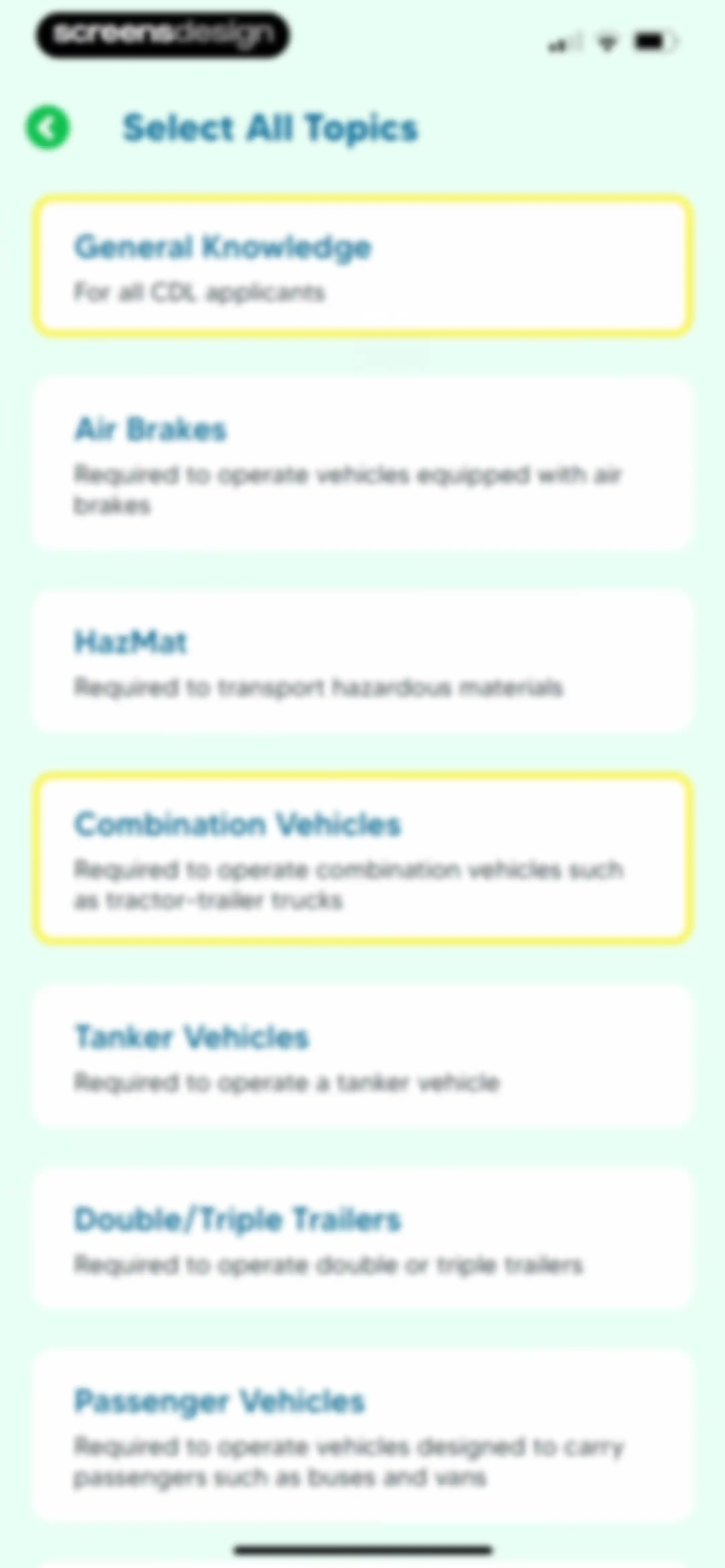 CDL Prep Practice Test: 2026 screen 71