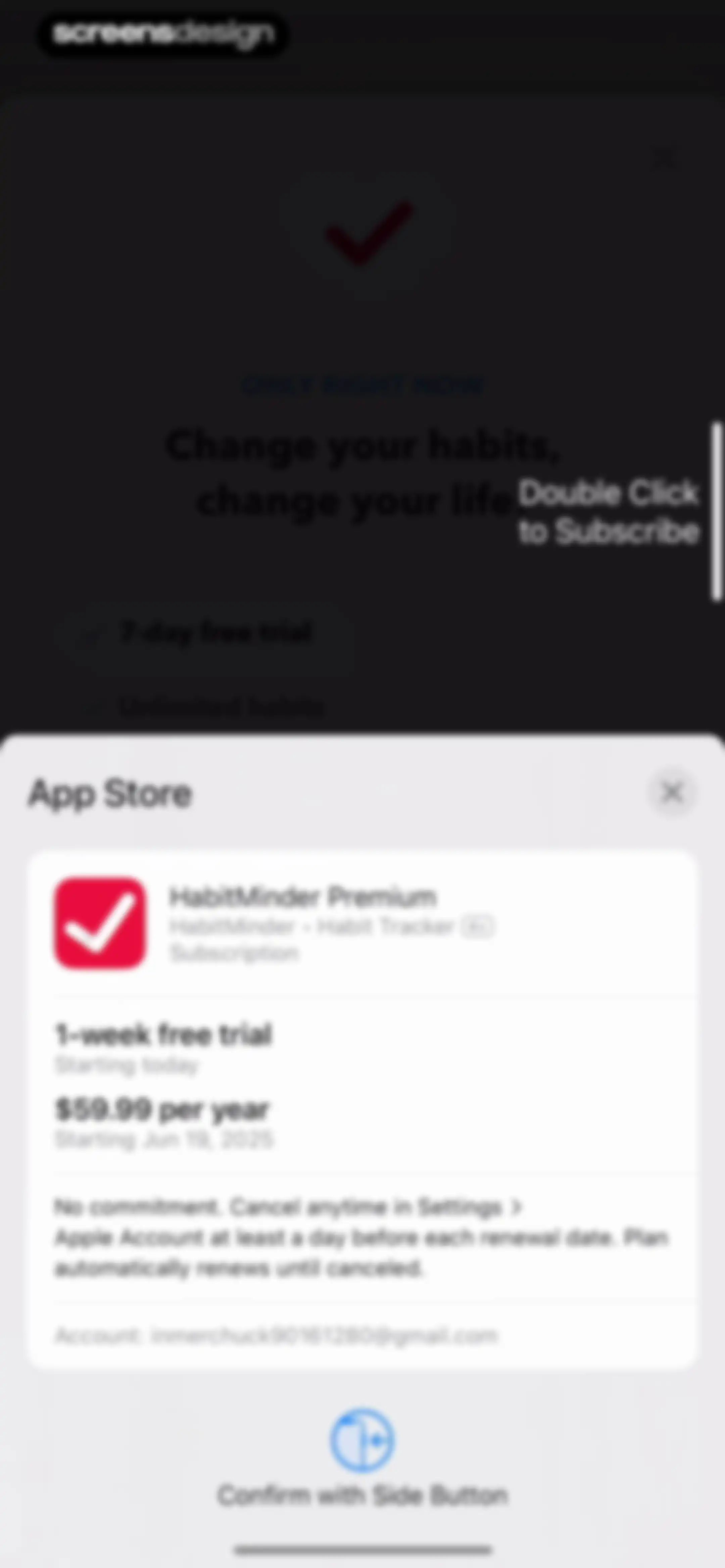 HabitMinder • Habit Tracker screen 23