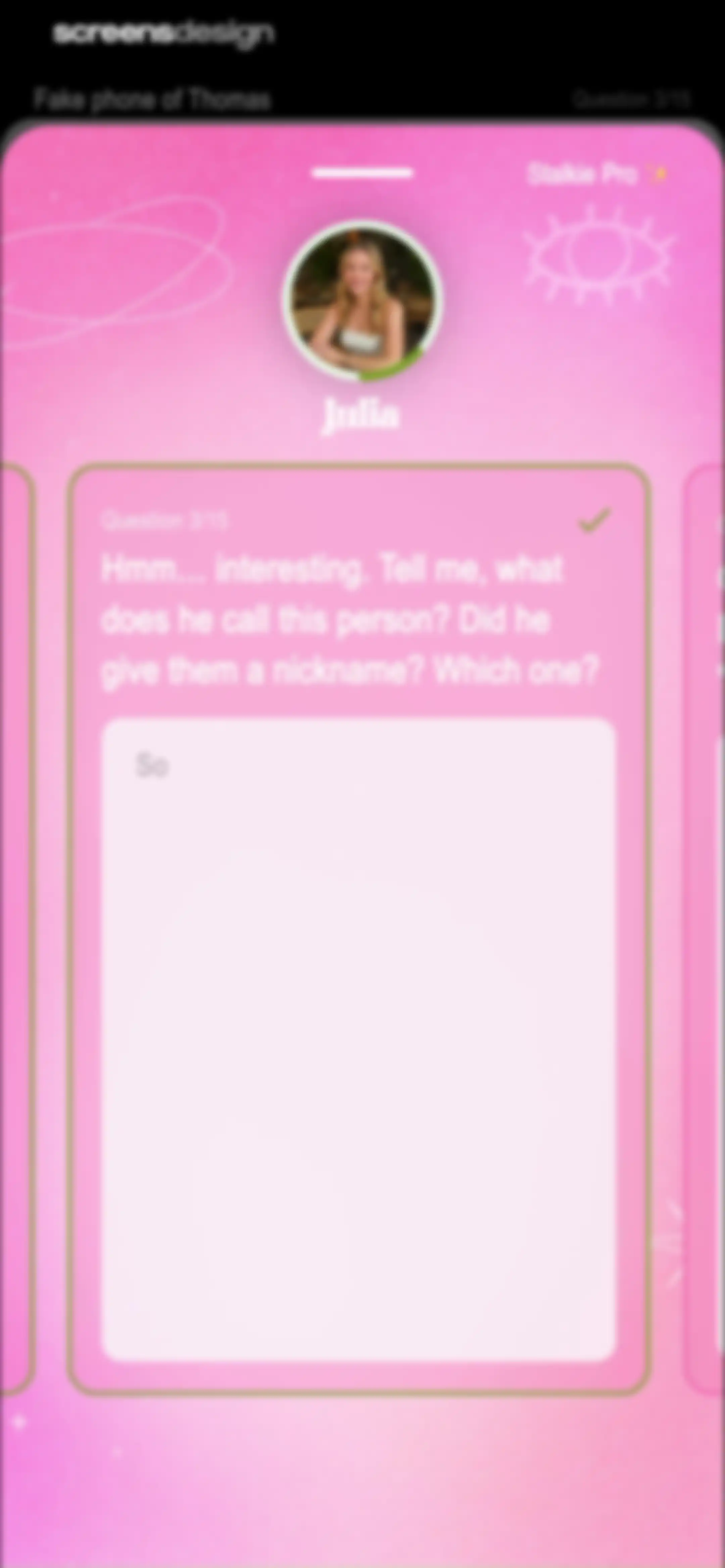 Stalkie · Mobile Detective screen 68