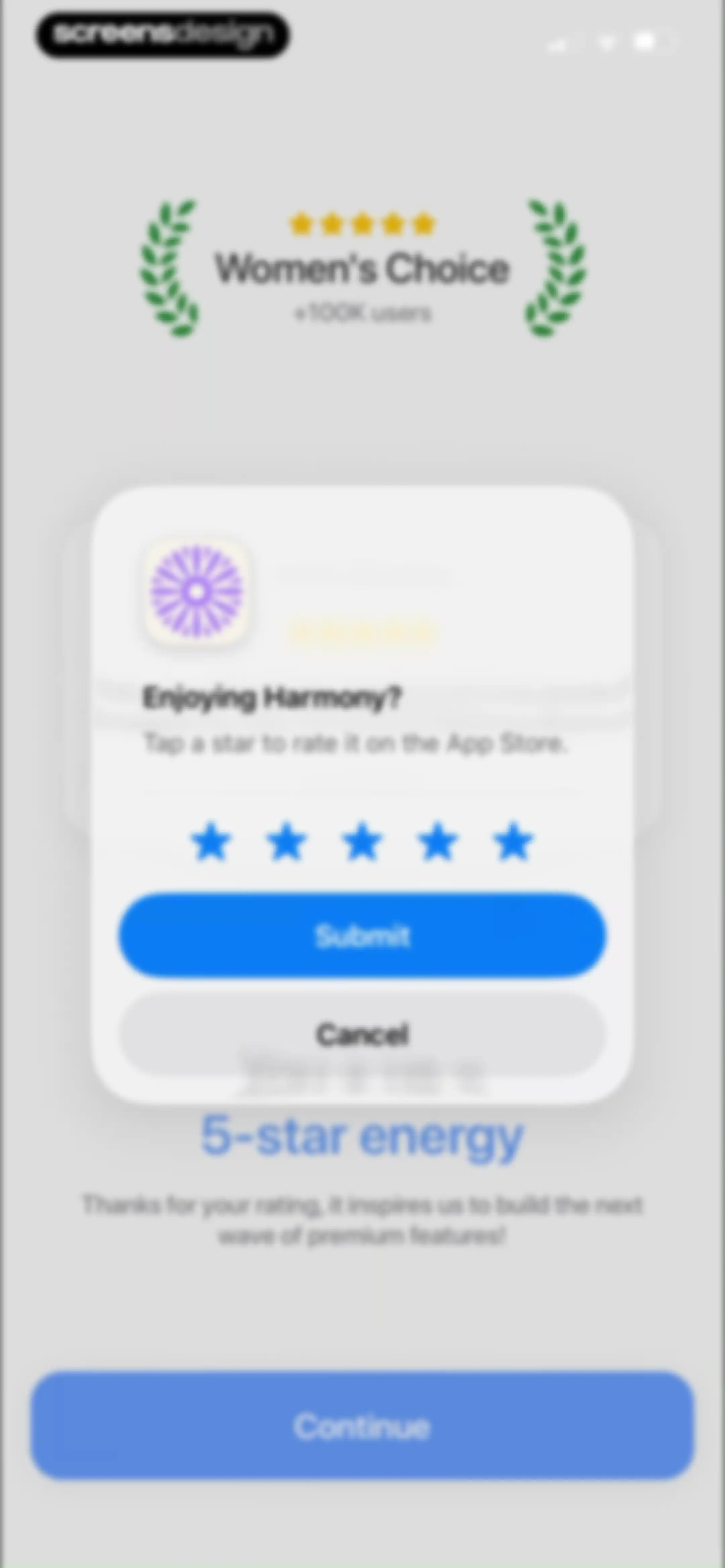 Harmony: Cycle Syncing, Period screen 29