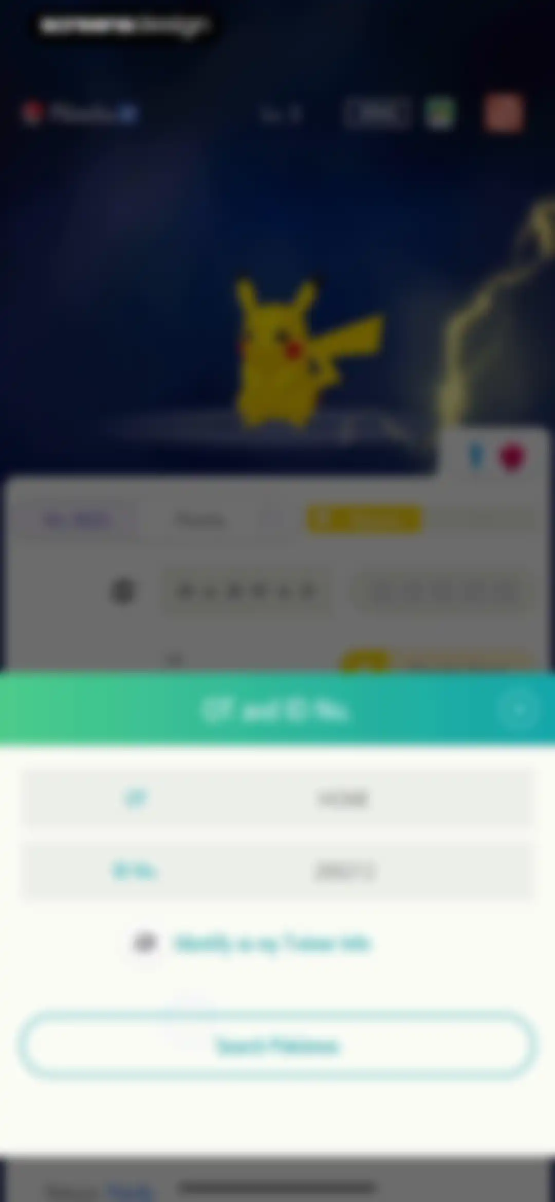 Pokémon HOME screen 111