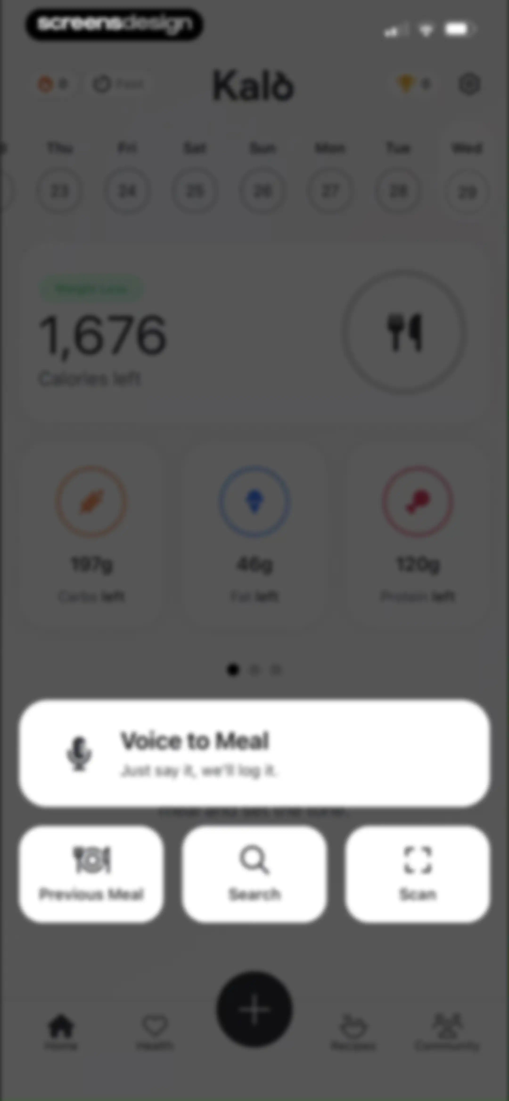 Kalo - AI Calorie Tracking screen 45