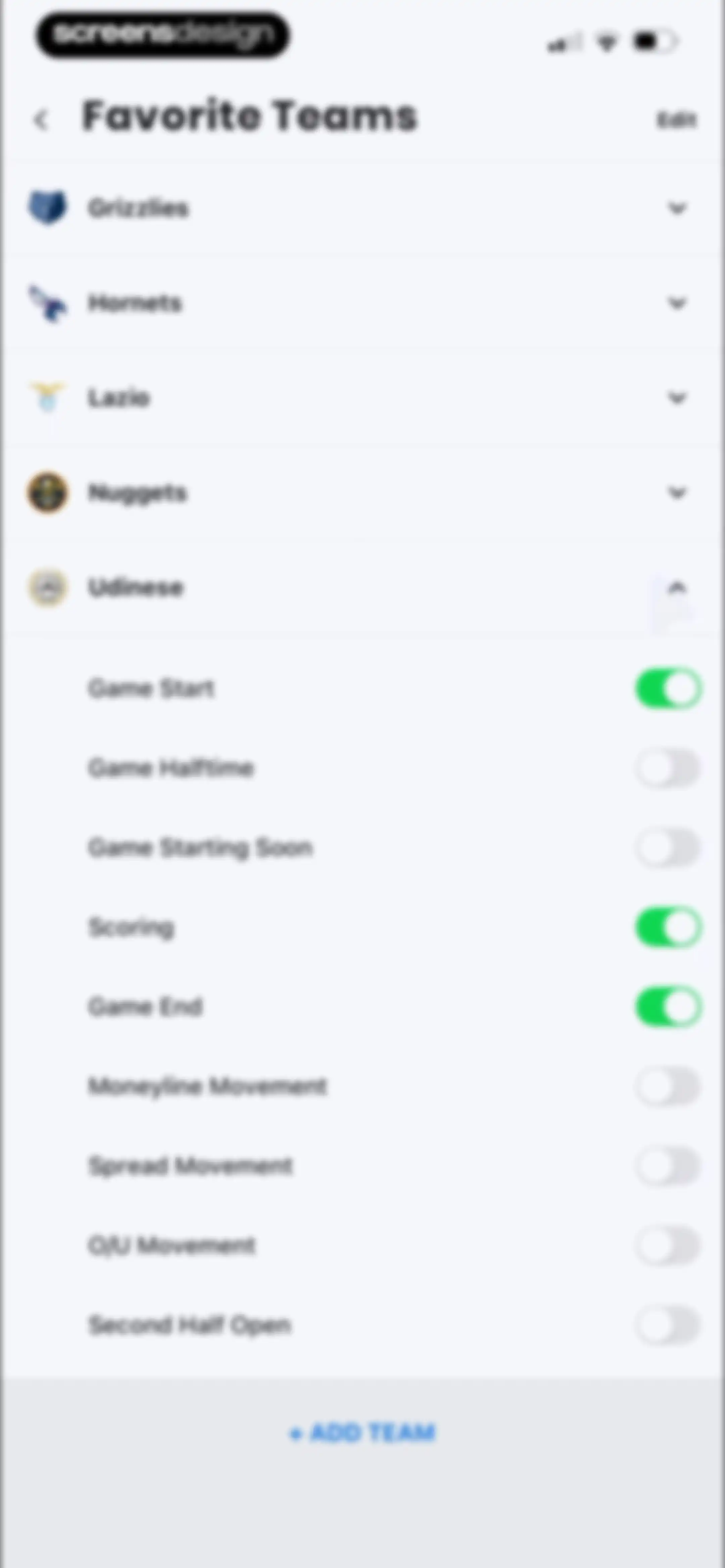 Action Network: Sports Betting screen 179