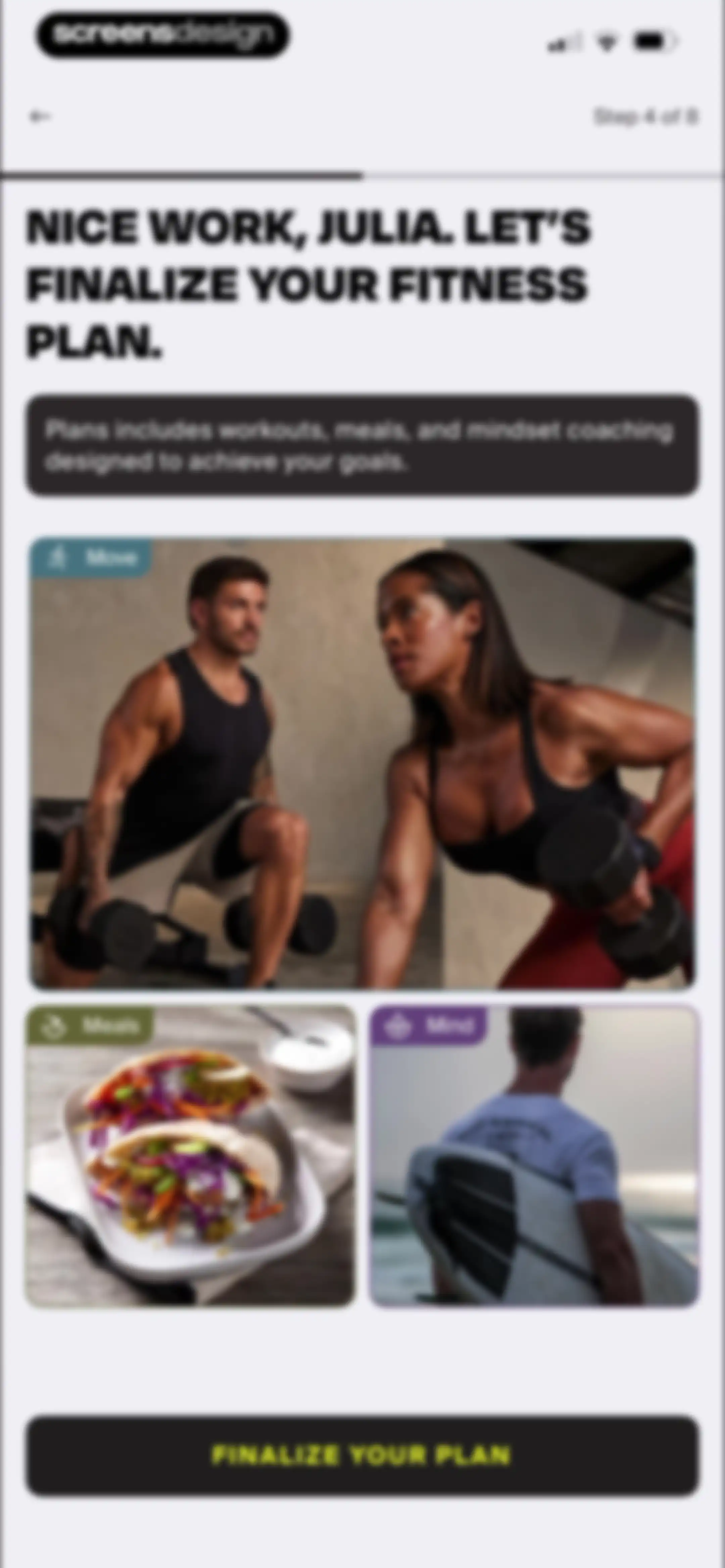 Centr: Strength & Fitness App screen 12