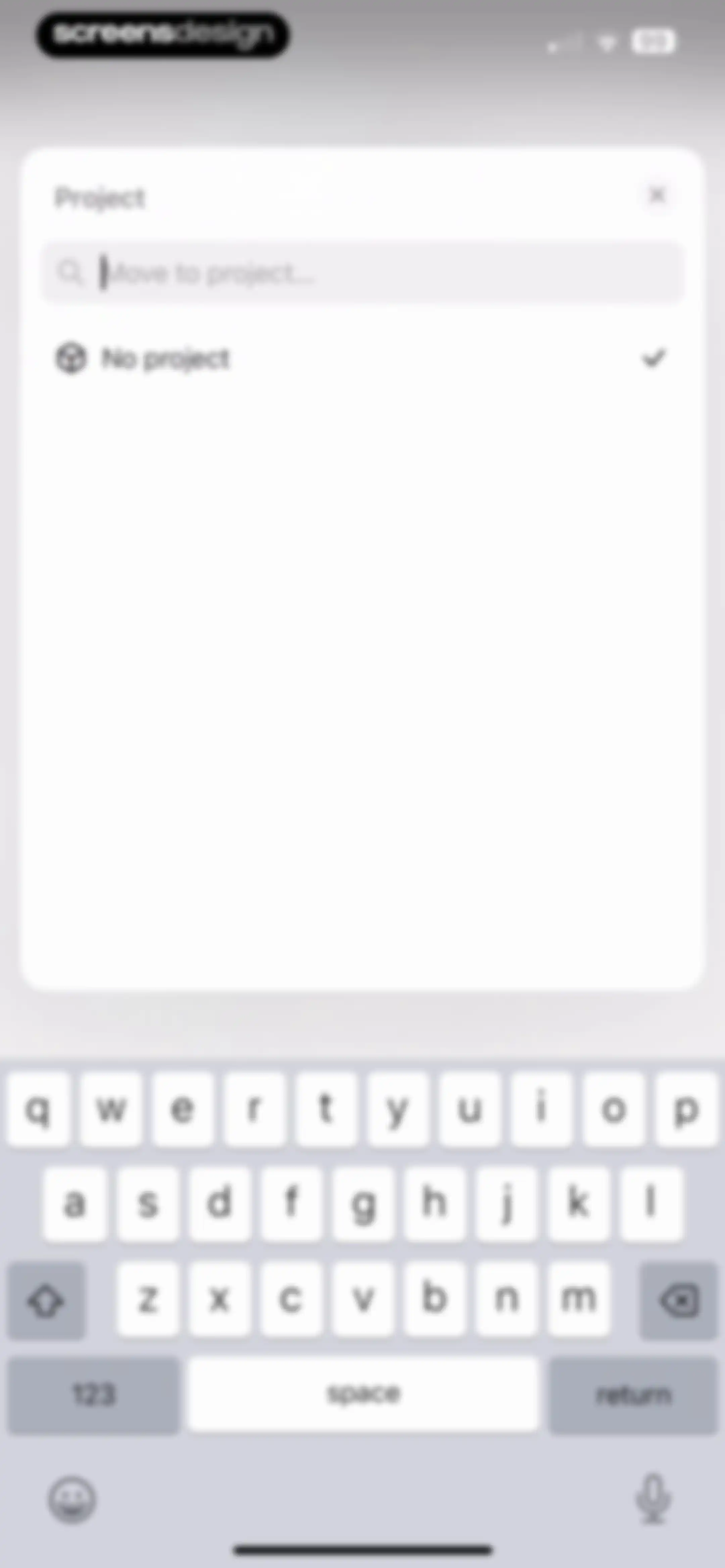 Linear Mobile screen 13