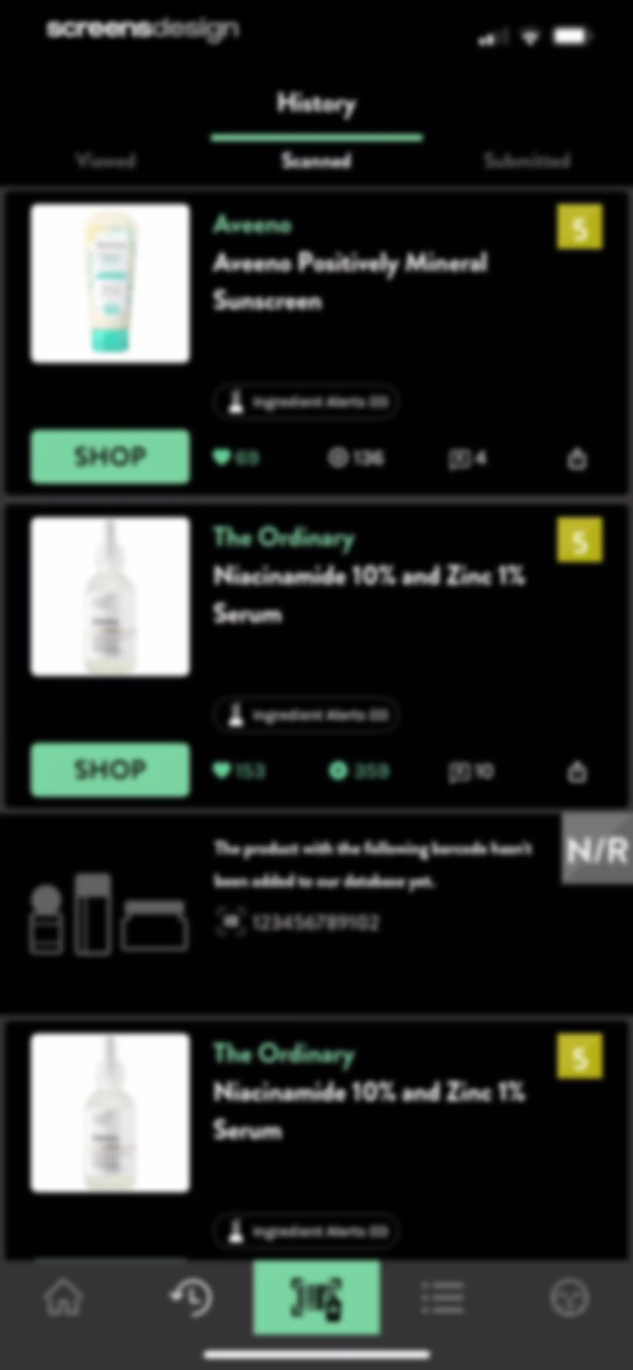 Think Dirty – Shop Clean screen 107