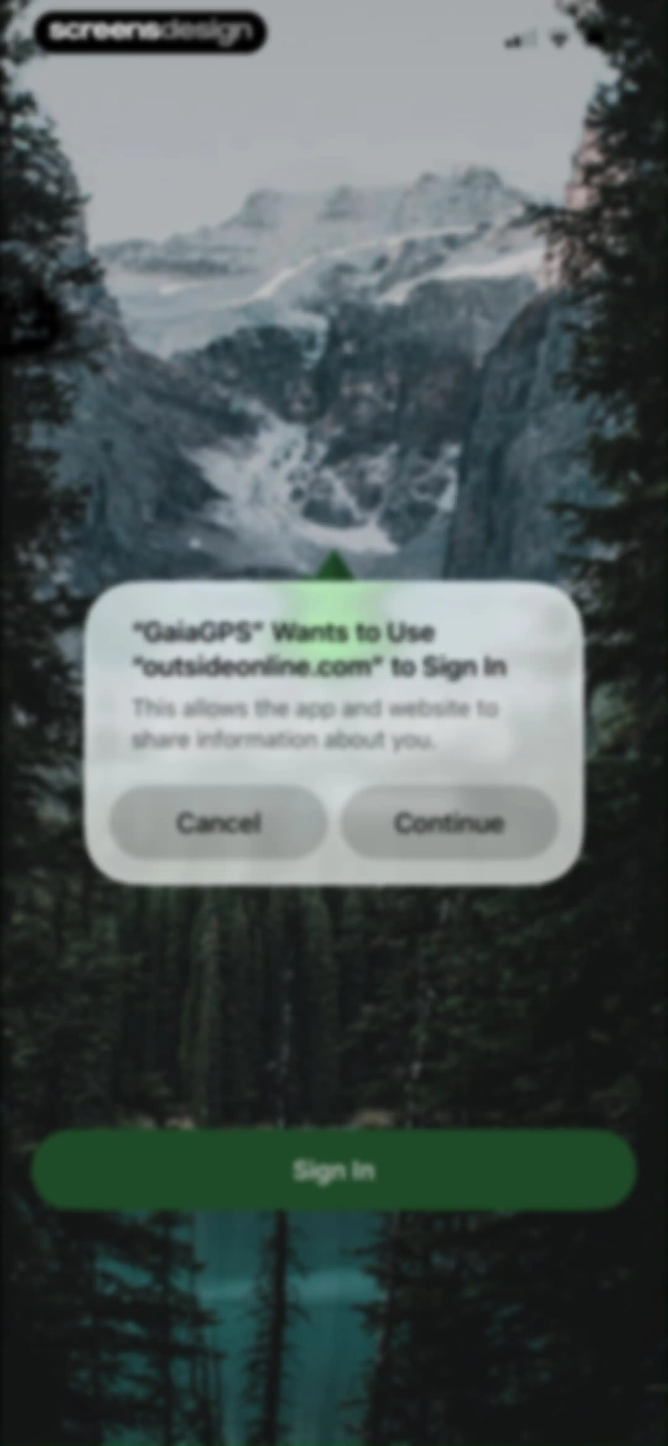 Gaia GPS: Mobile Trail Maps screen 3