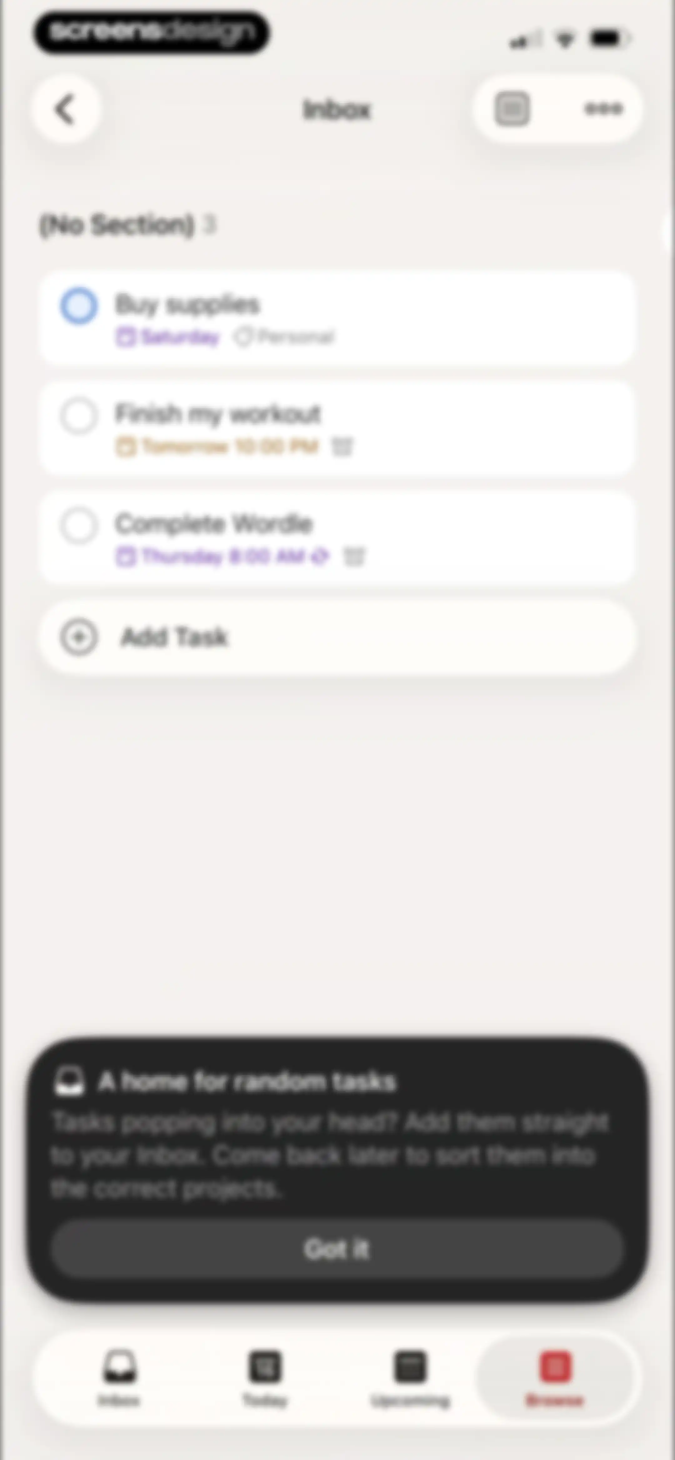 Todoist: To Do List & Calendar screen 84