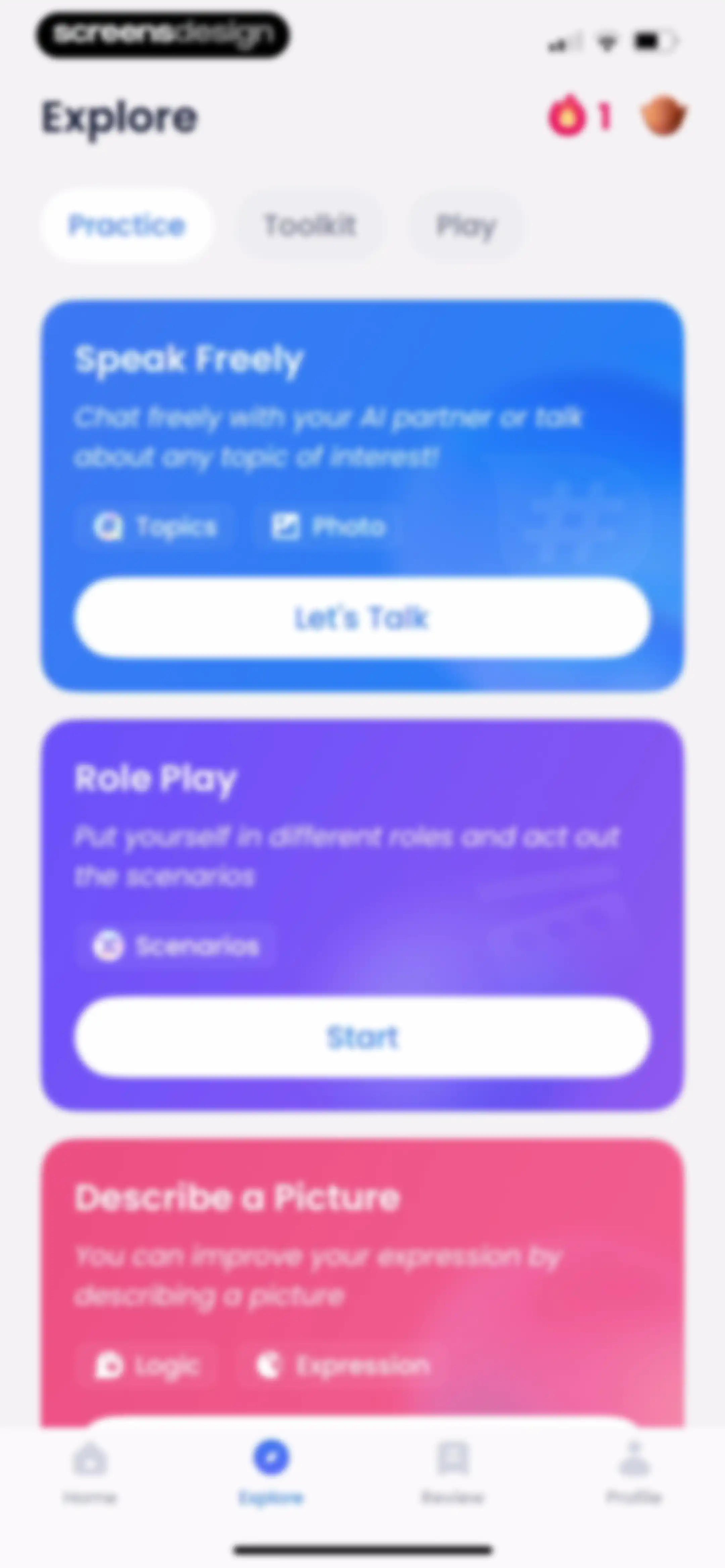 TalkMe: Speak & Learn English screen 133