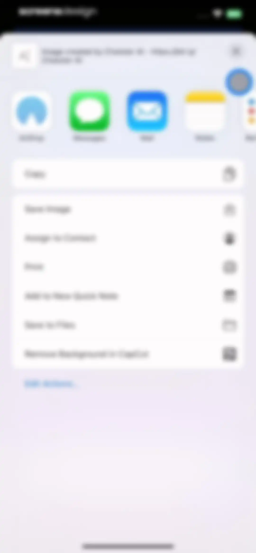 AI Assistant: Images & Writing screen 40