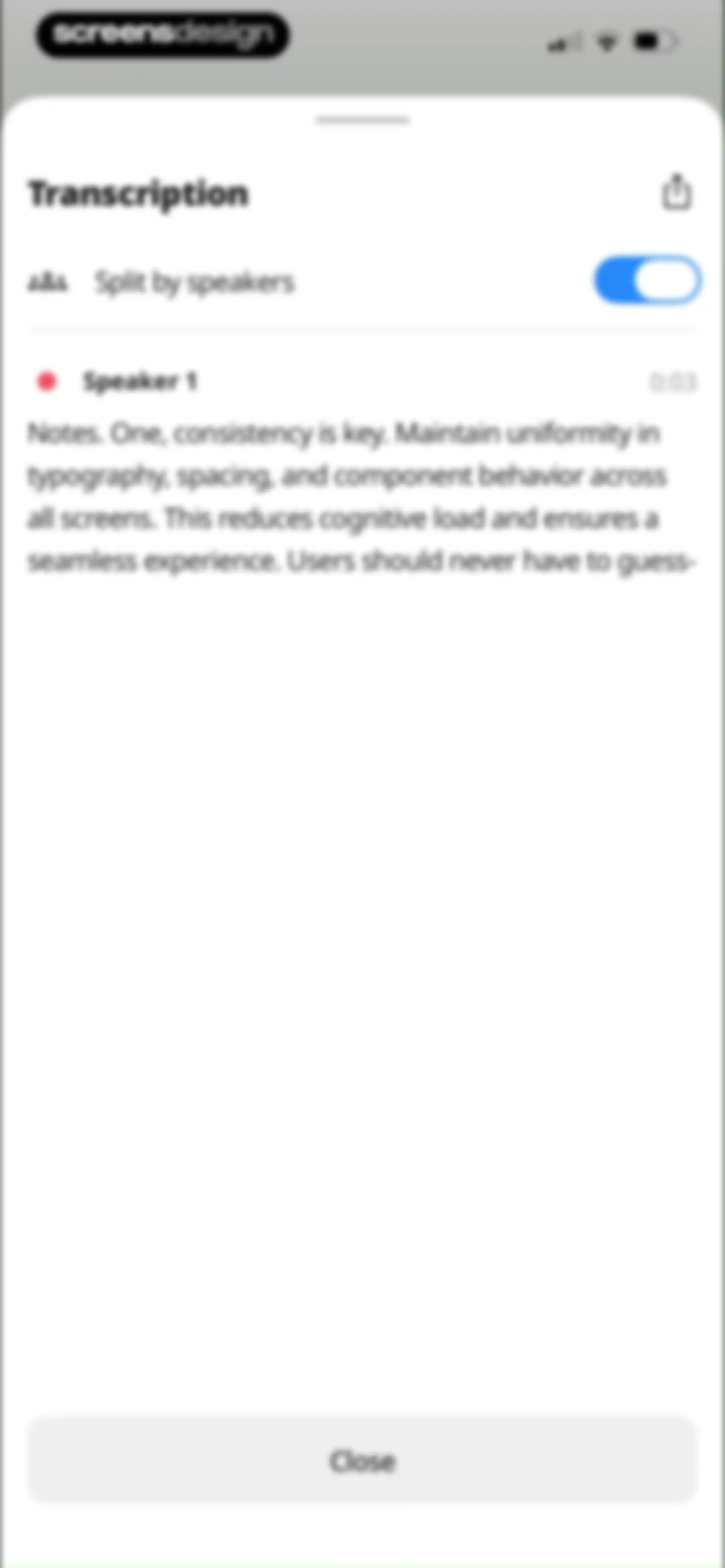 SpeakApp AI: Voice Notes screen 33