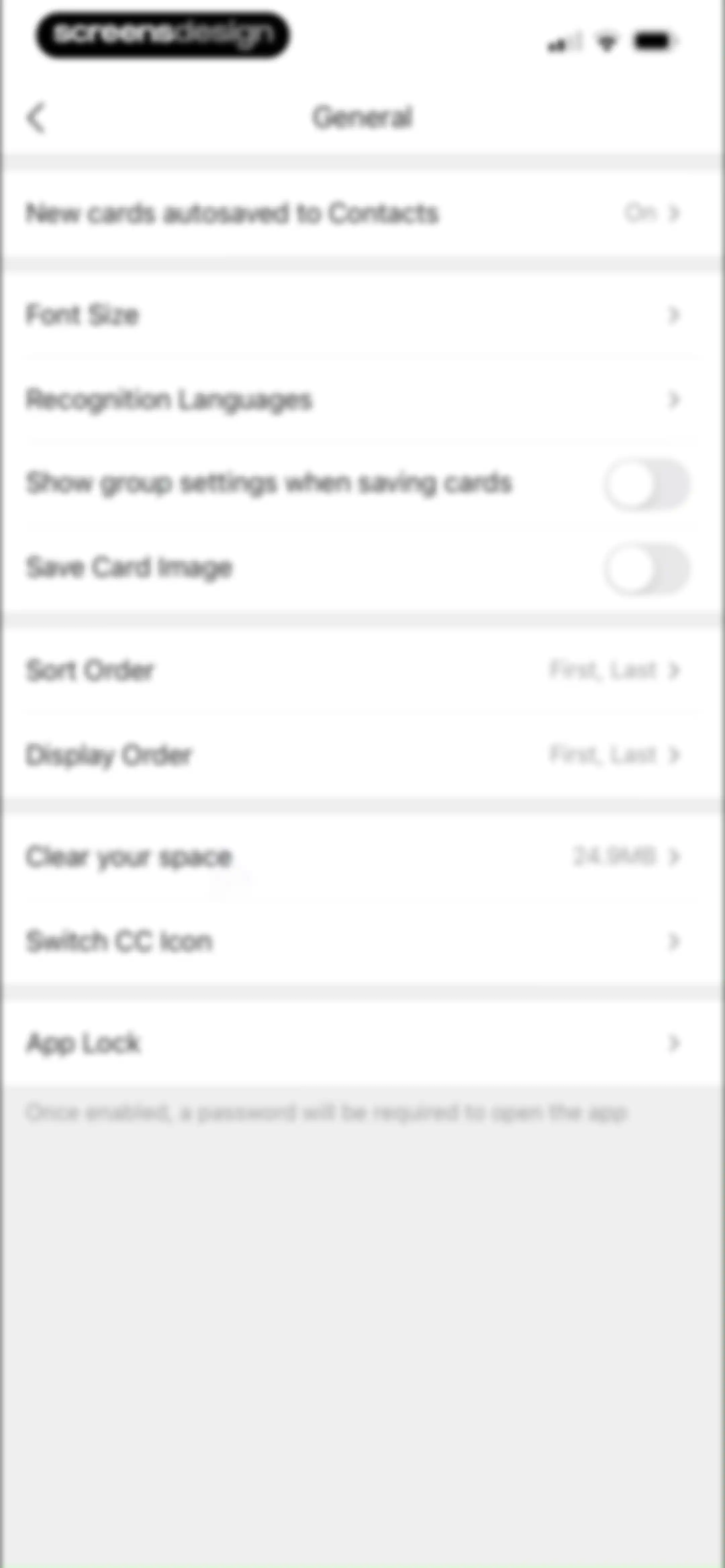 CamCard AI Business Assistant screen 154