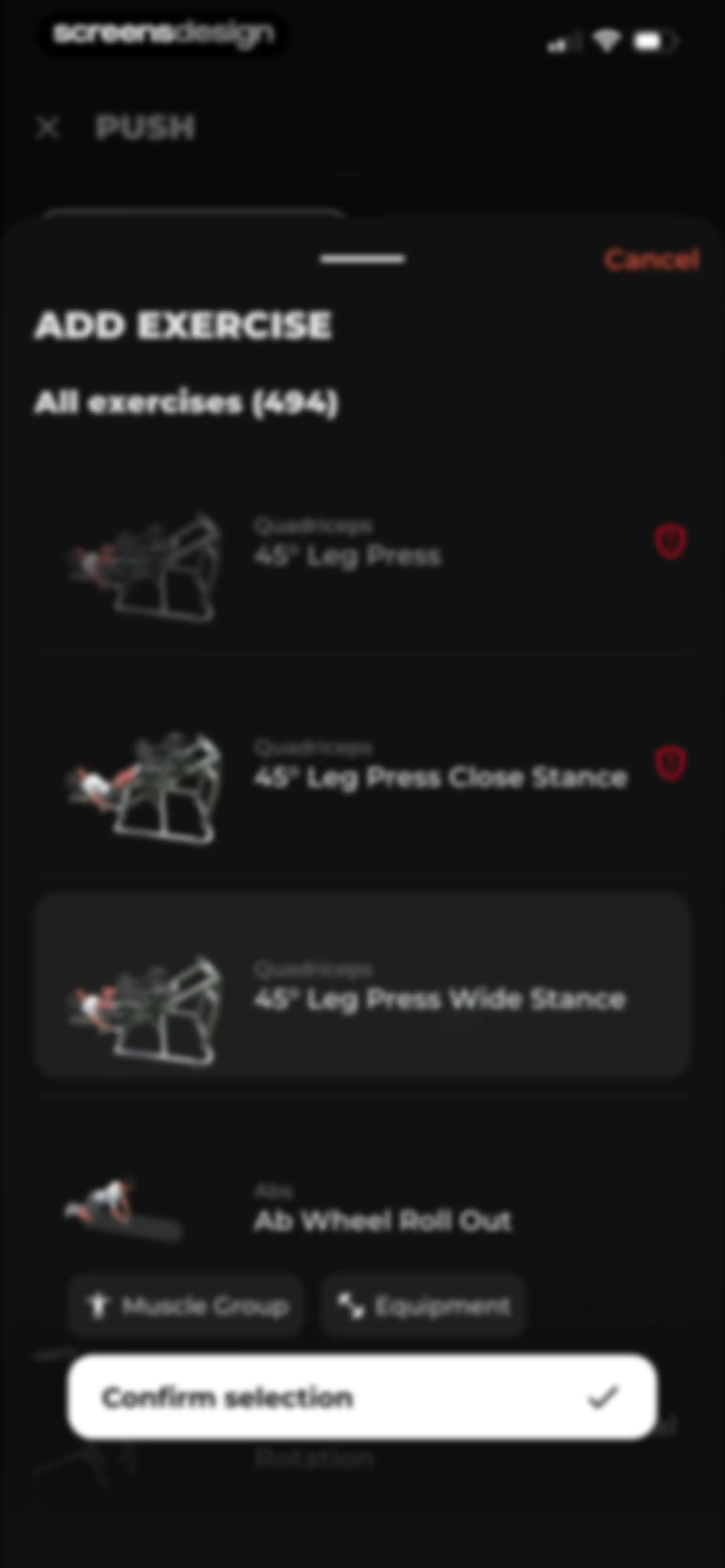 MCI - Personal Training AI screen 67