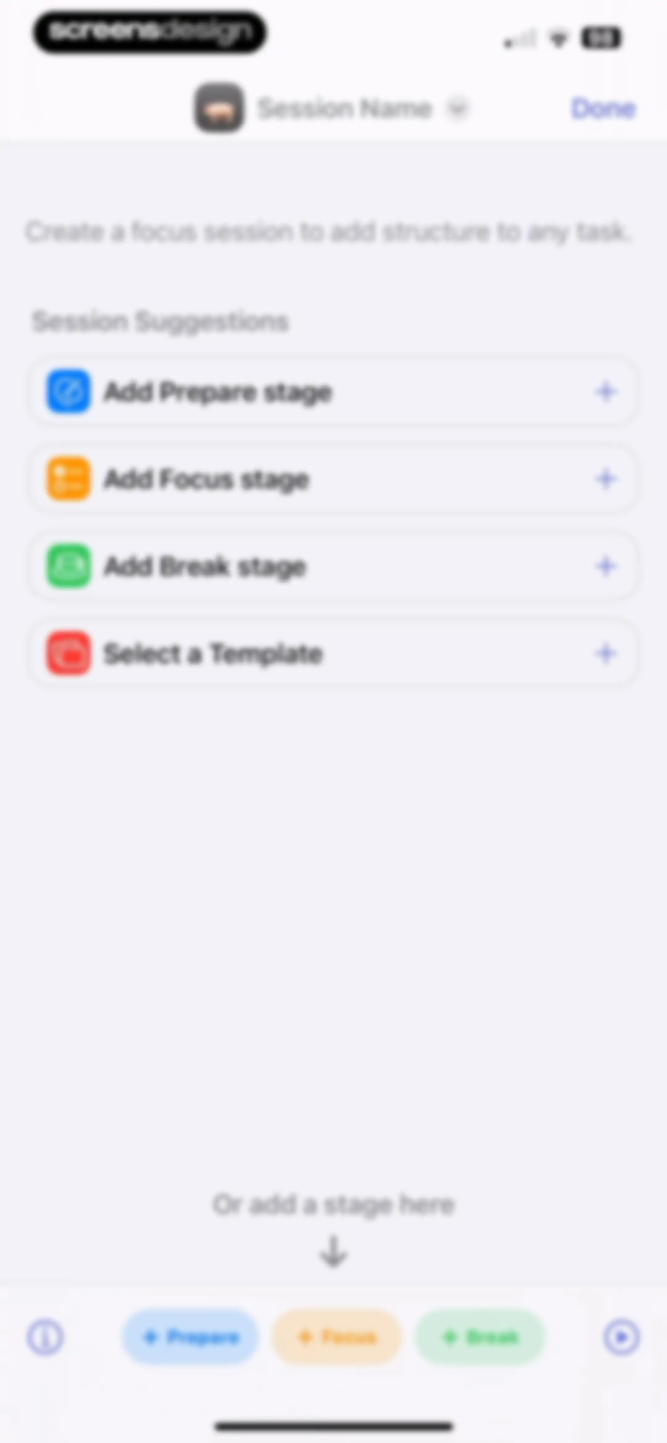 Focused Work - Pomodoro Timer screen 56