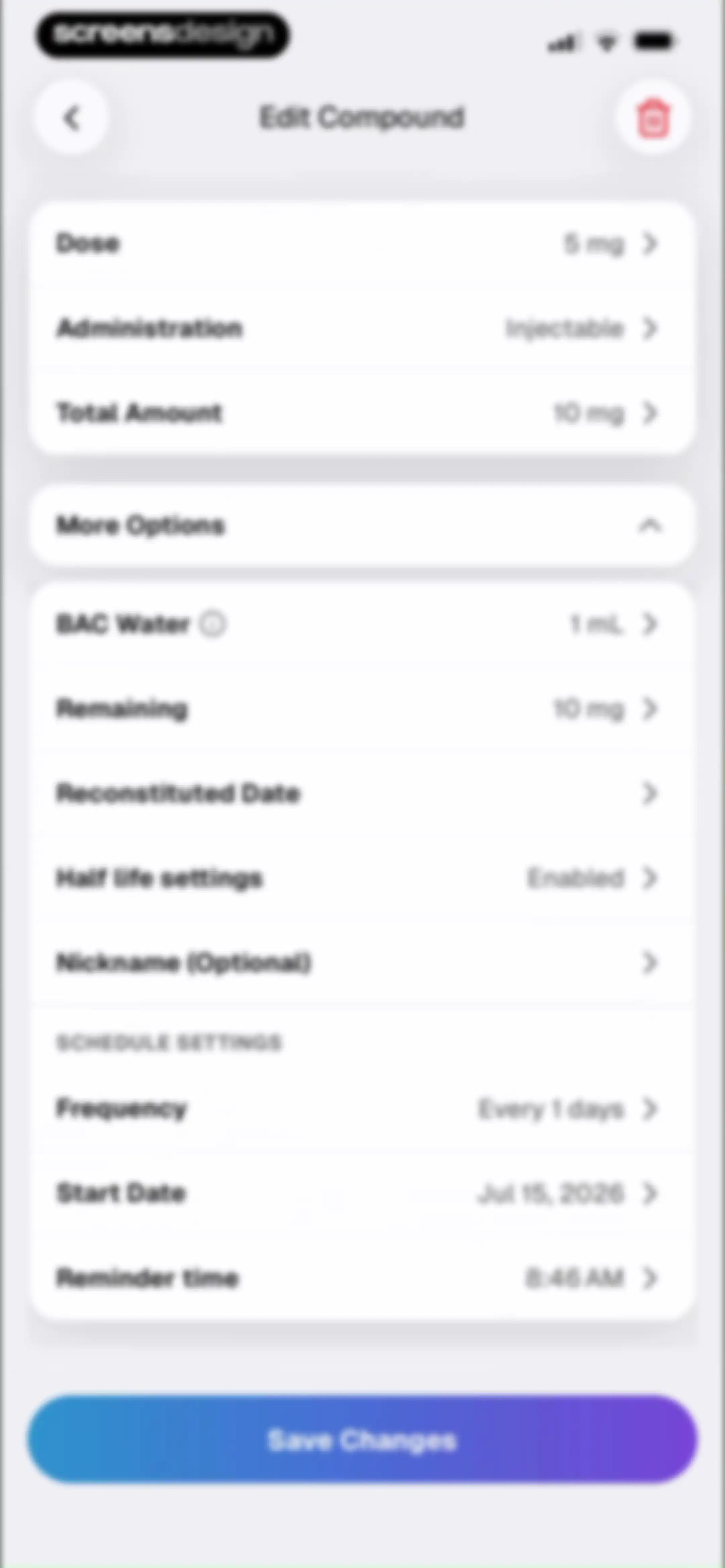 Pep AI: Peptide GLP-1 Tracker screen 53