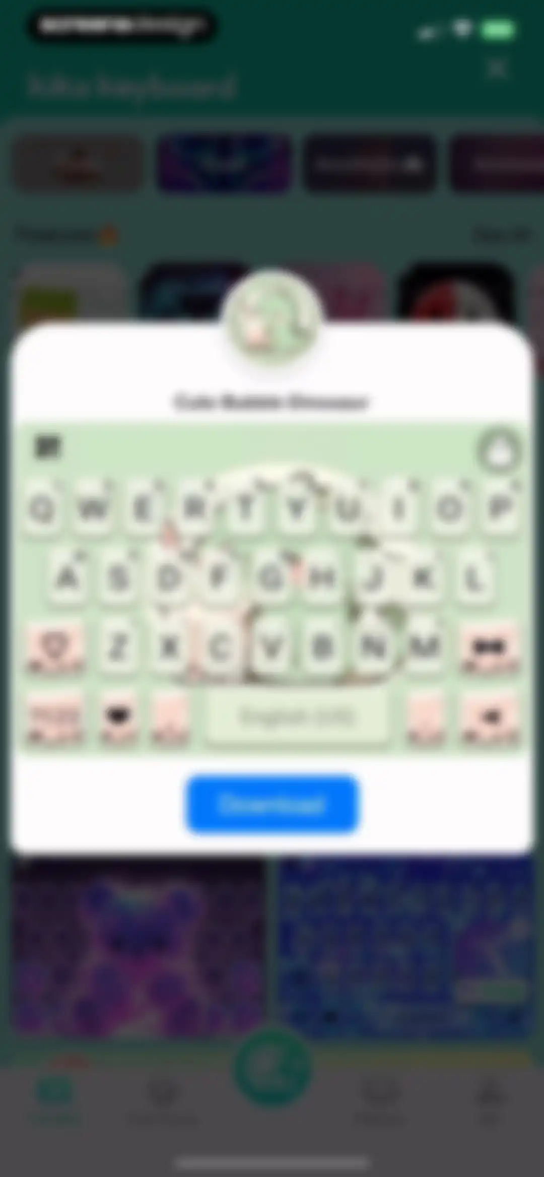 Kika Keyboard: Custom Themes screen 5