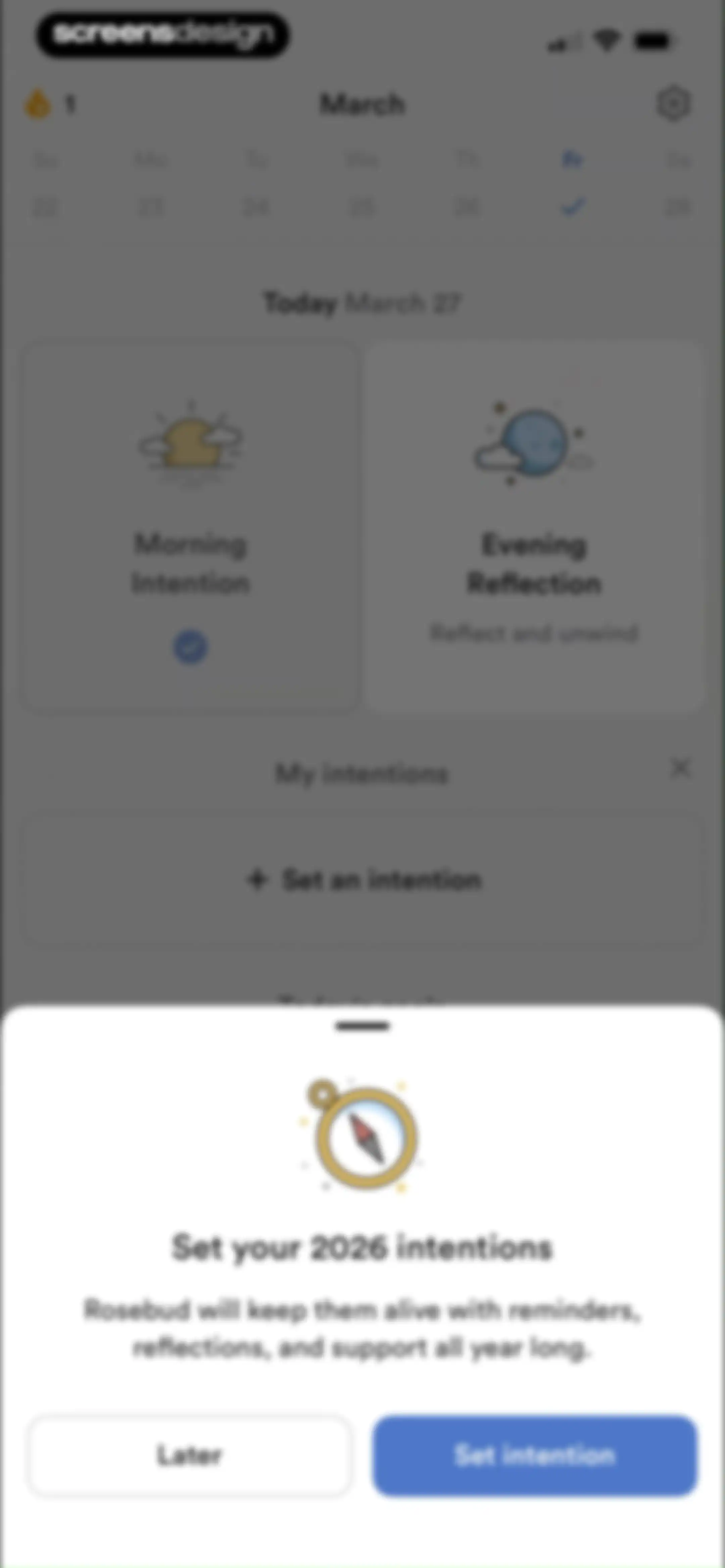 Rosebud: AI Journal & Diary screen 52