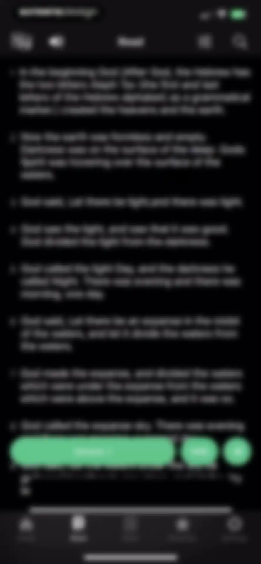 The Bible - Verse & Prayer screen 10