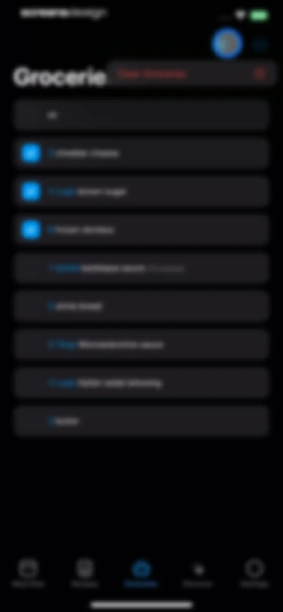 Crouton: Recipe Manager screen 68