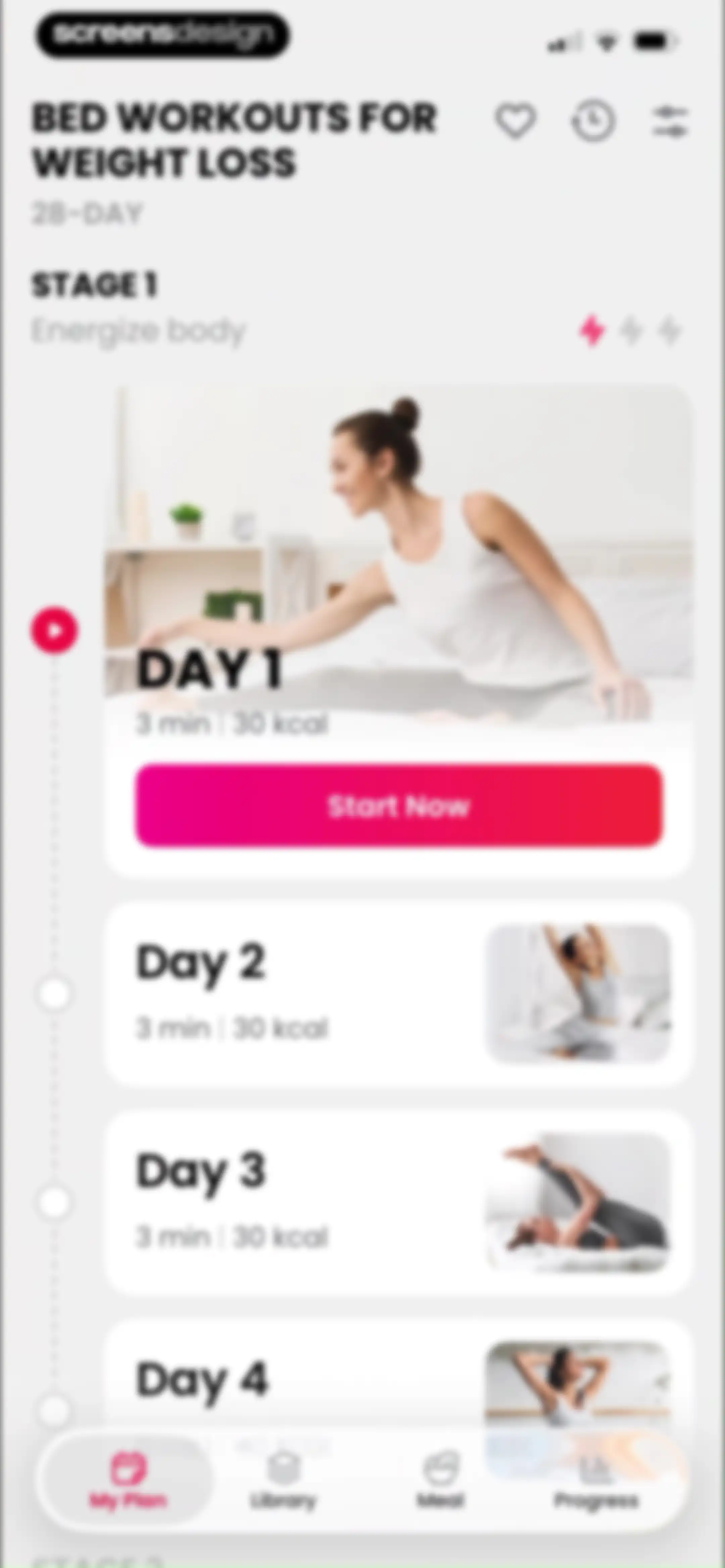ChillFit: Home Workout Planner screen 62